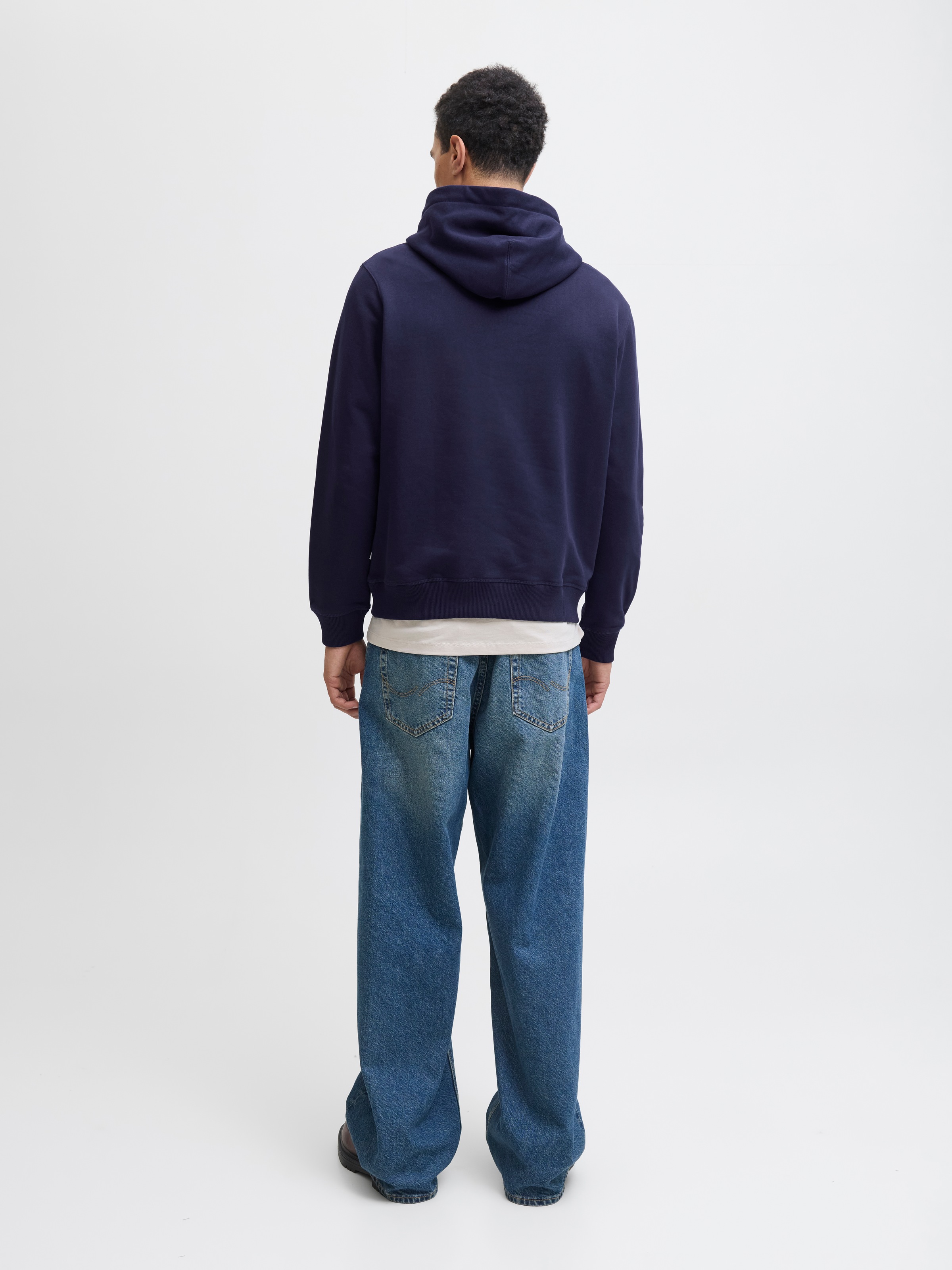 Jack & Jones Kapuzensweatshirt »JORNORREBRO EMB SWEAT HOOD NOOS«