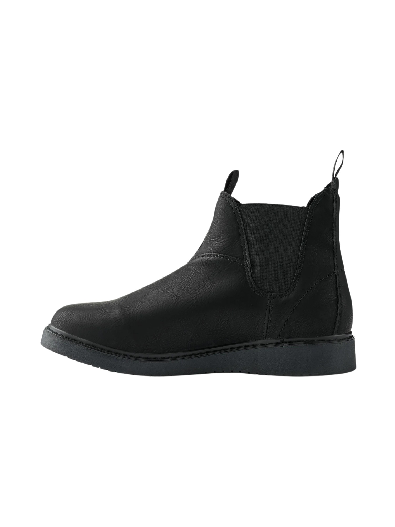 MCS Herren Stiefel "MCS ankle boots M9E Chelsea", Gr. 43schwarz, Obermaterial: 100% Polyurethan, Schuhe