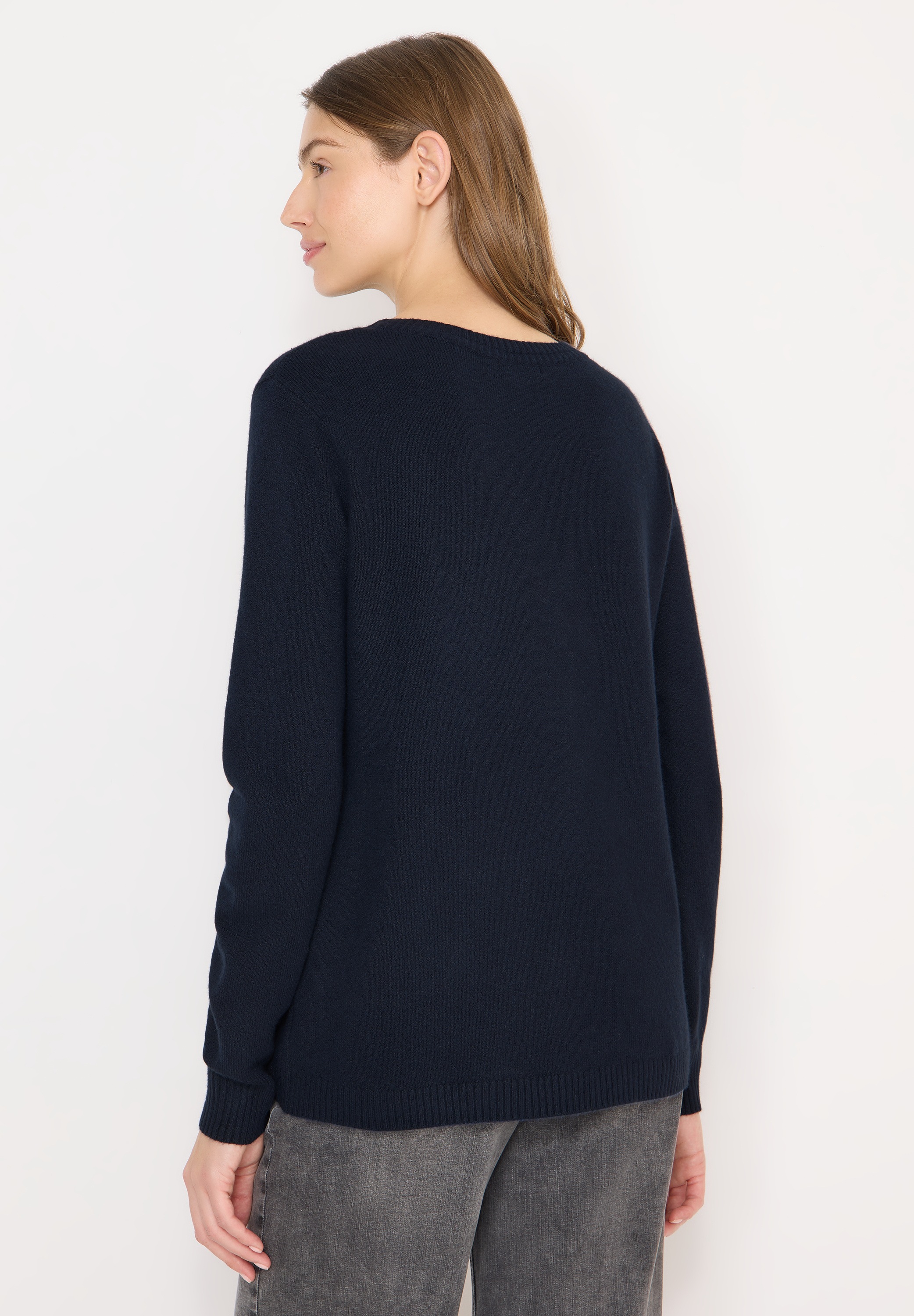 Cecil Strickpullover mit U-Boot-Ausschnitt günstig online kaufen