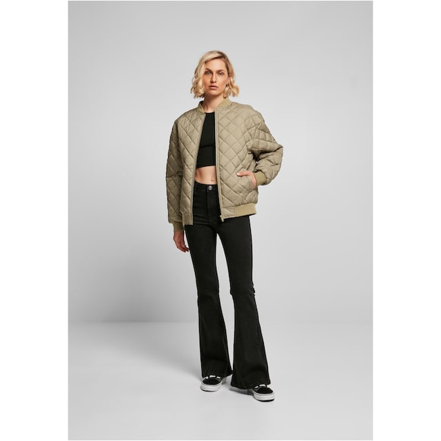 Black Friday URBAN CLASSICS Sommerjacke »Damen Ladies Oversized Diamond  Quilted Bomber Jacket«, (1 St.) | BAUR