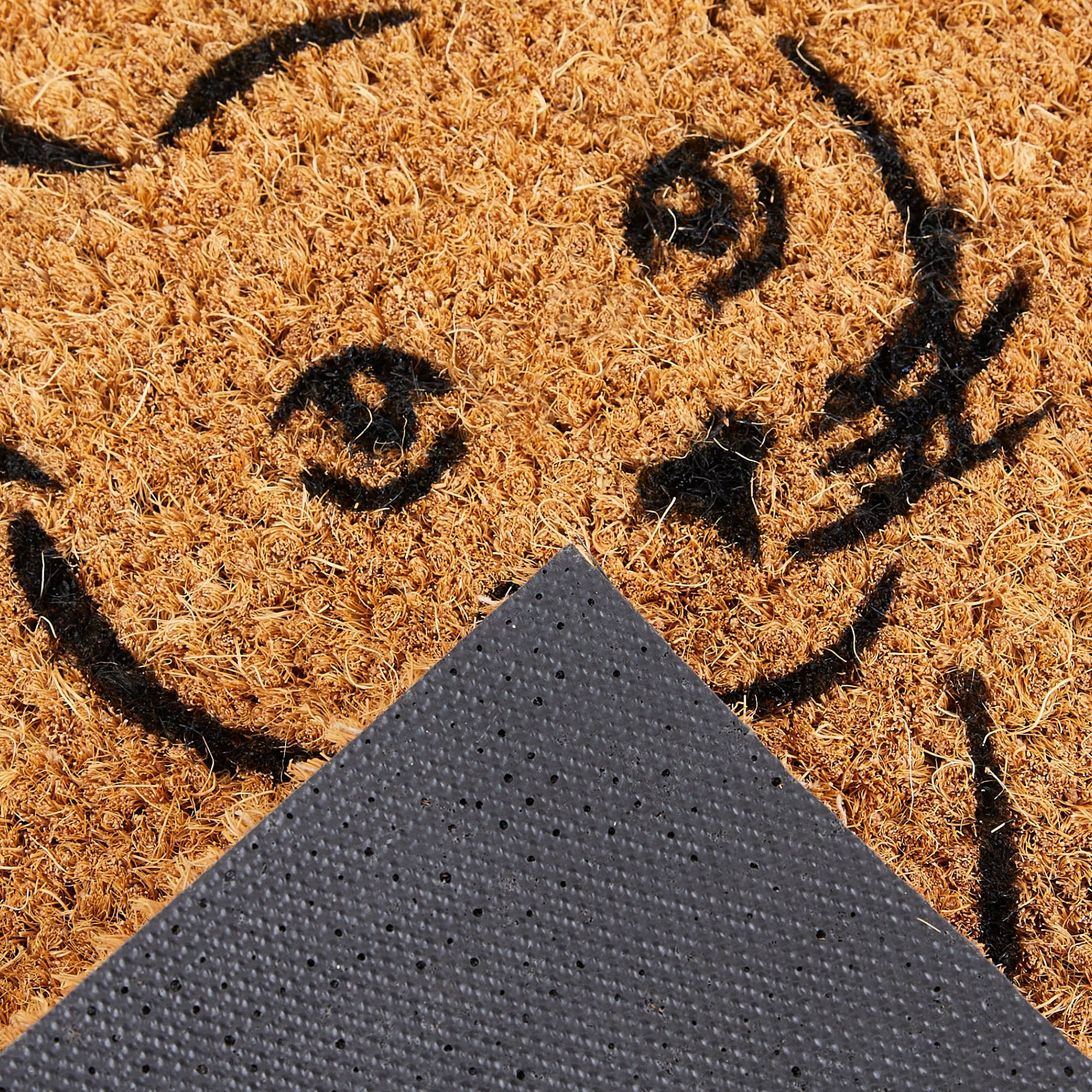Andiamo Fußmatte »Kokos« rechteckig 15 mm Höhe Schmutzfangmatte, Kokosmatte, mit Spruch, Motiv Hund oder Katze