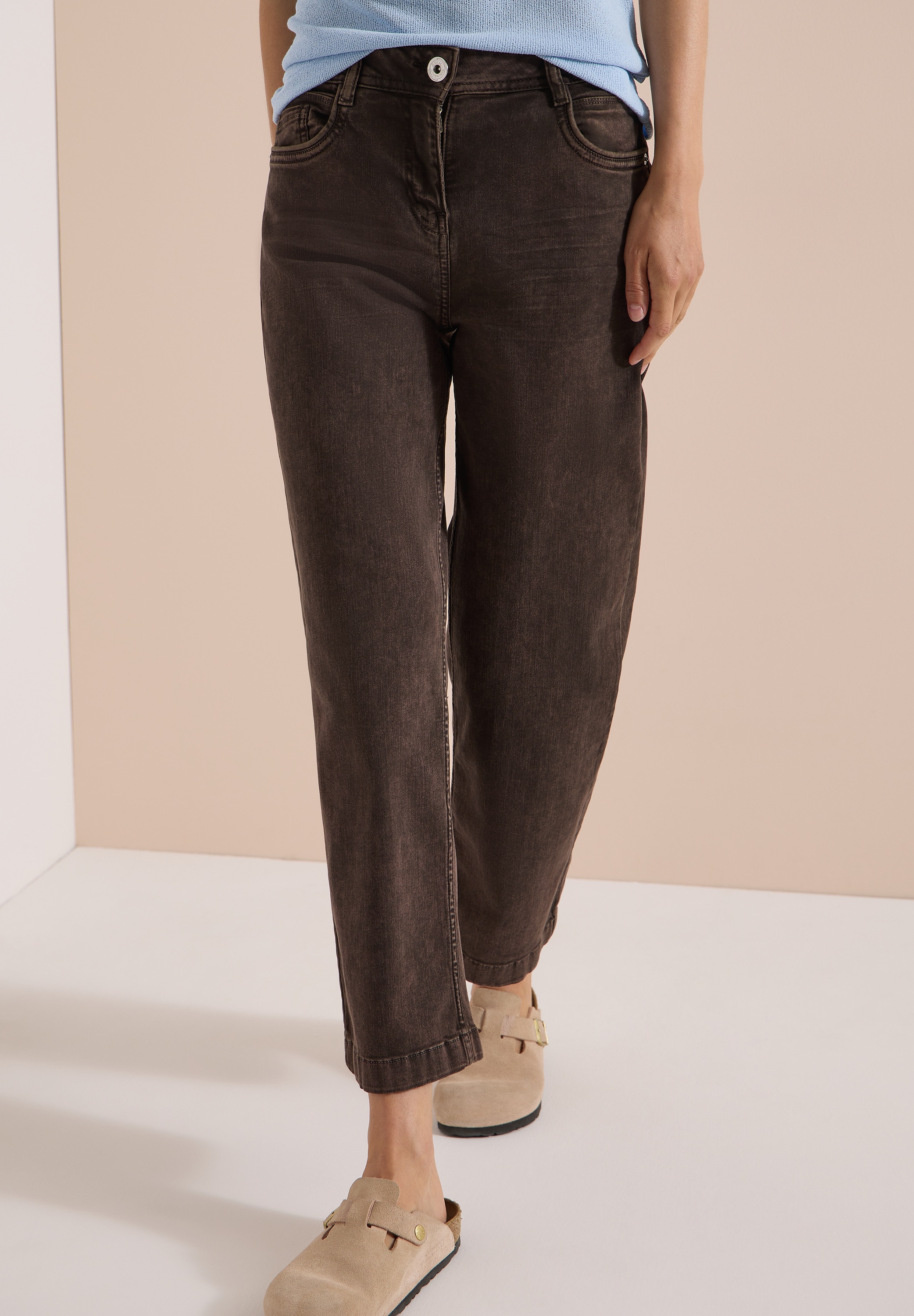 Cecil Loose-fit-Jeans mit Wide Legs