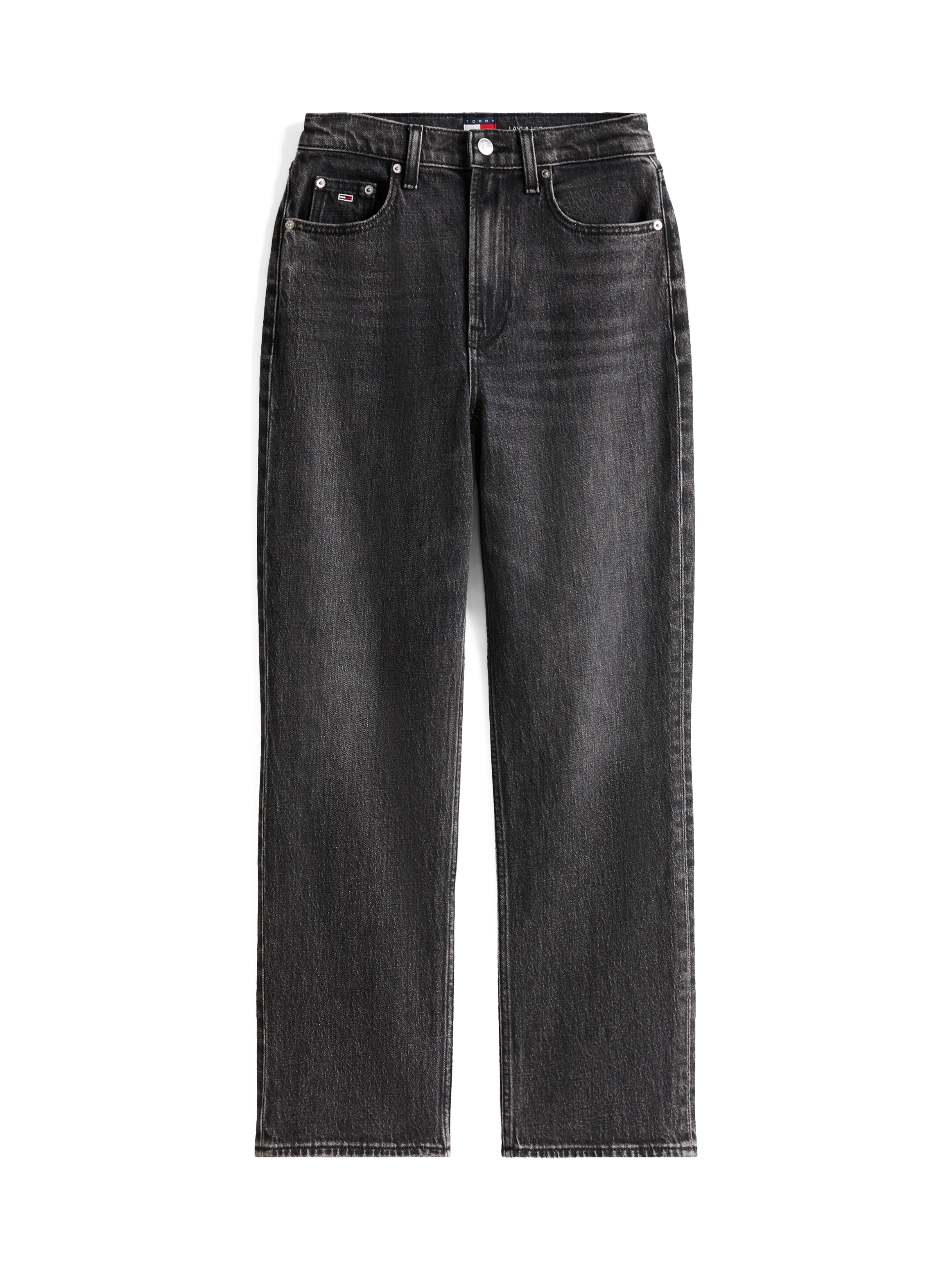 Tommy Jeans Straight-Jeans »LAYLA HR SLIM STR«, in Knöchellänge