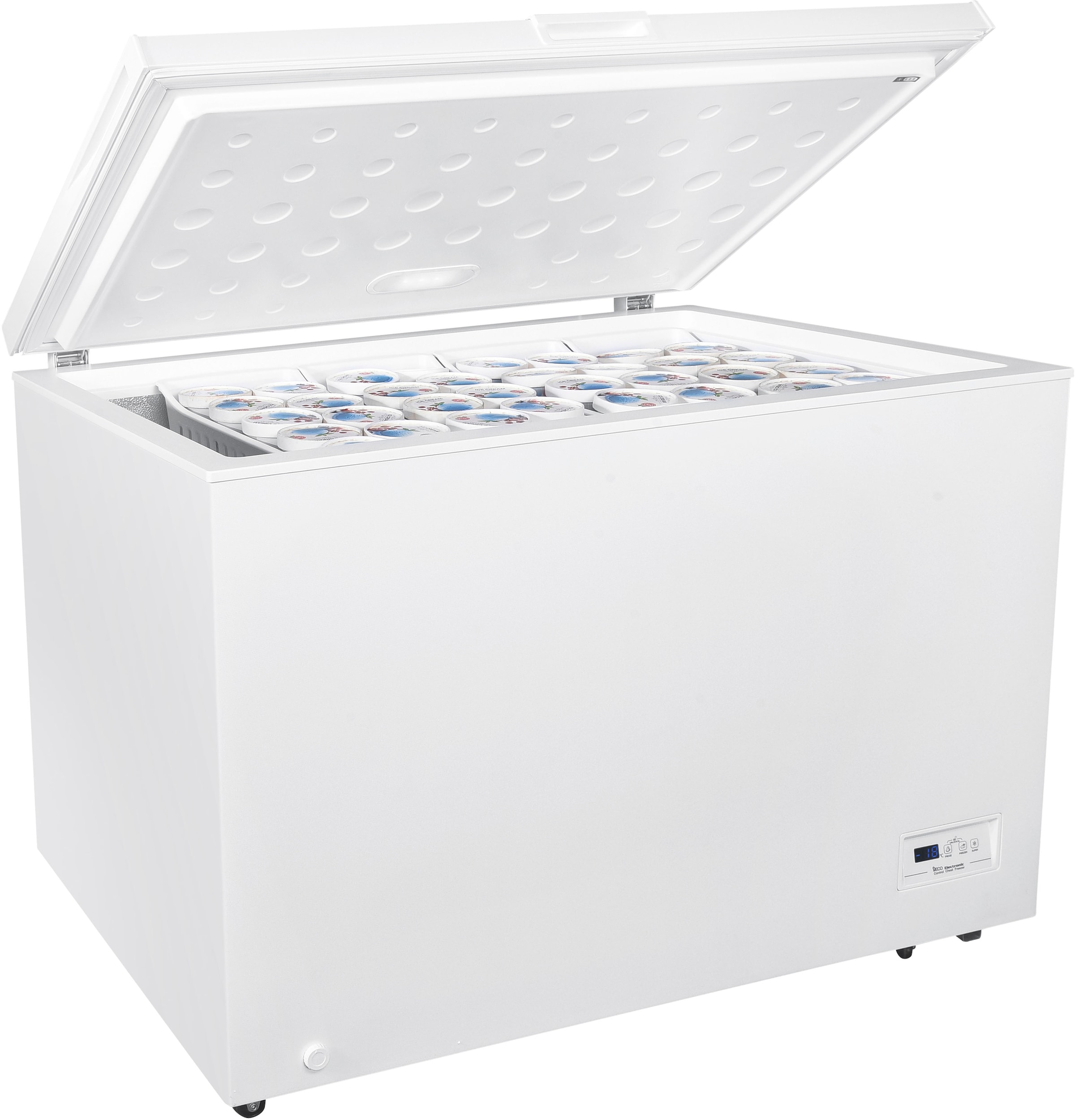 Hanseatic Gefriertruhe "HGT85112DE" 84,5 cm hoch 112 cm breit Schnellgefrie günstig online kaufen