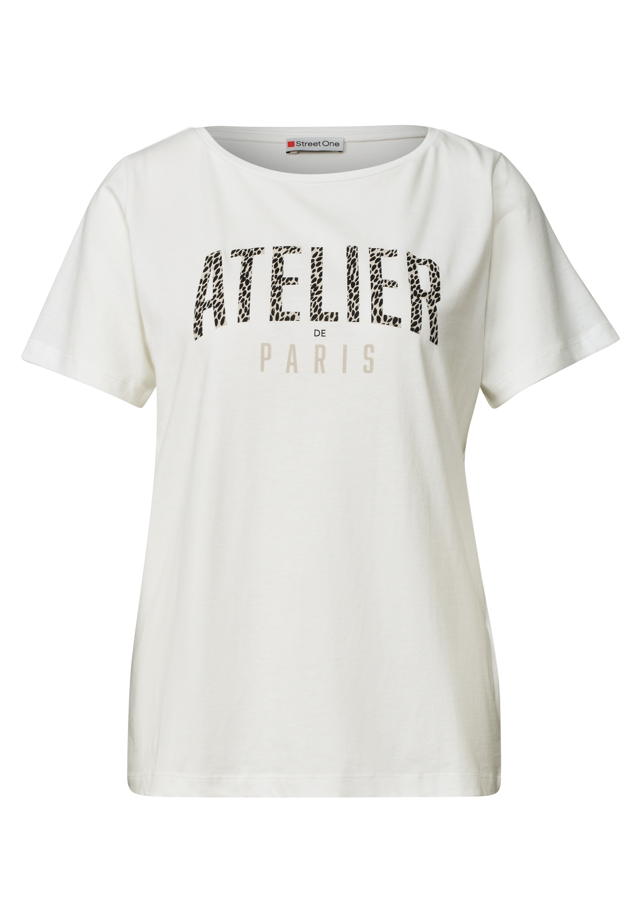 STREET ONE T-Shirt aus reiner Baumwolle