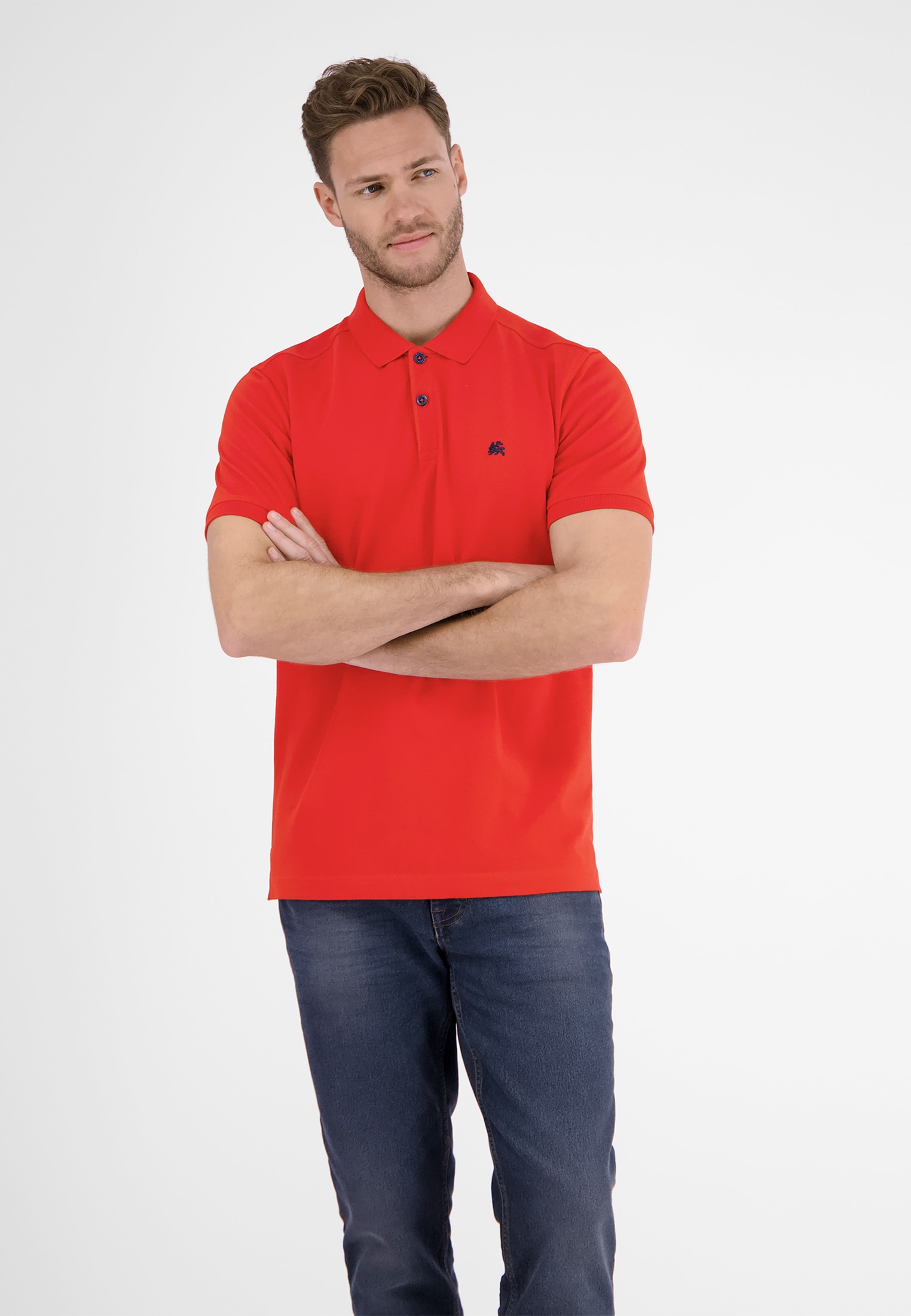 Poloshirt »LERROS Basic Polo-Shirt in vielen Farben«