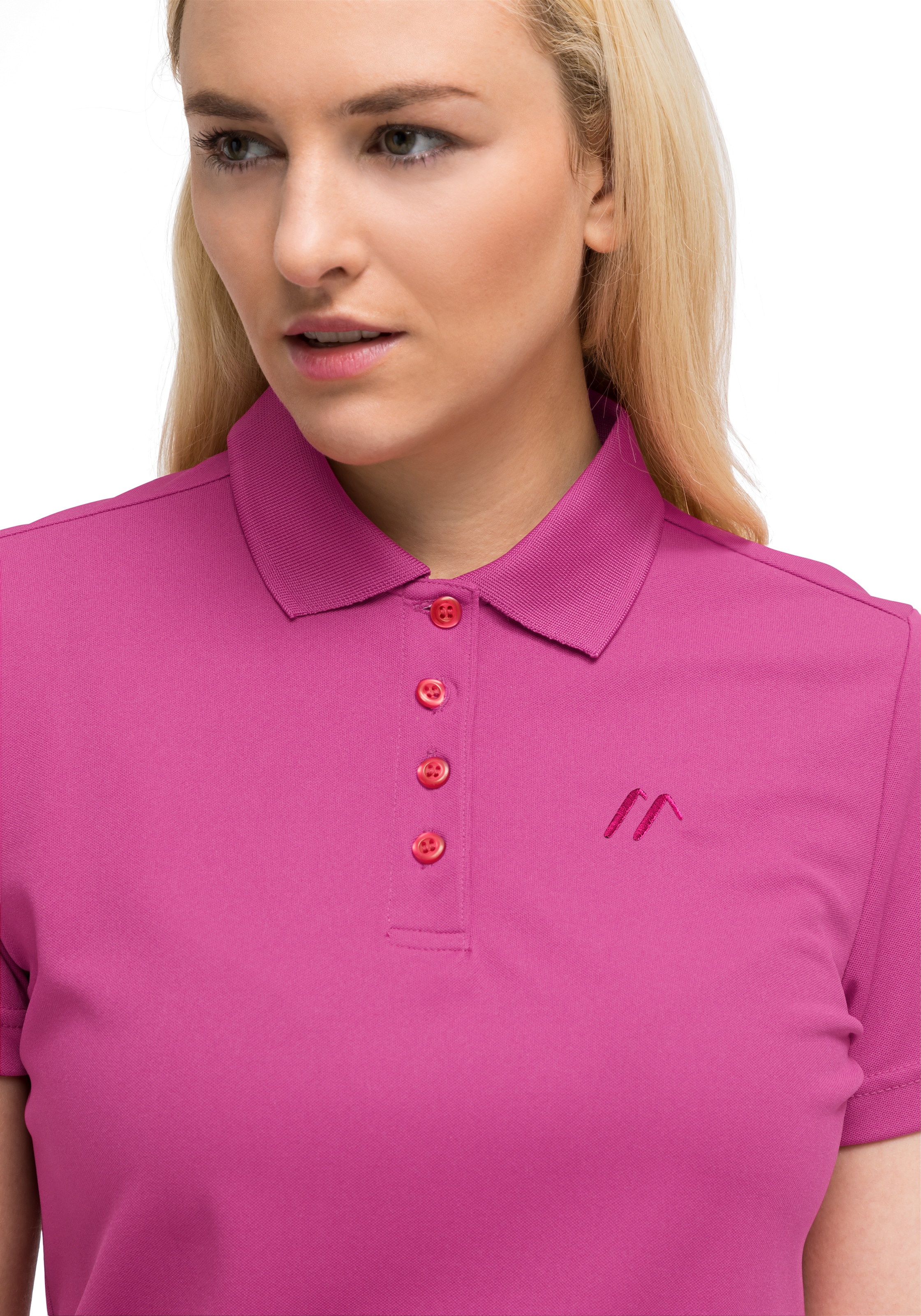 Maier Sports Funktionsshirt »Ulrike«, Damen Polo, pique Poloshirt, schnelltrocknendes Outdoor-Shirt