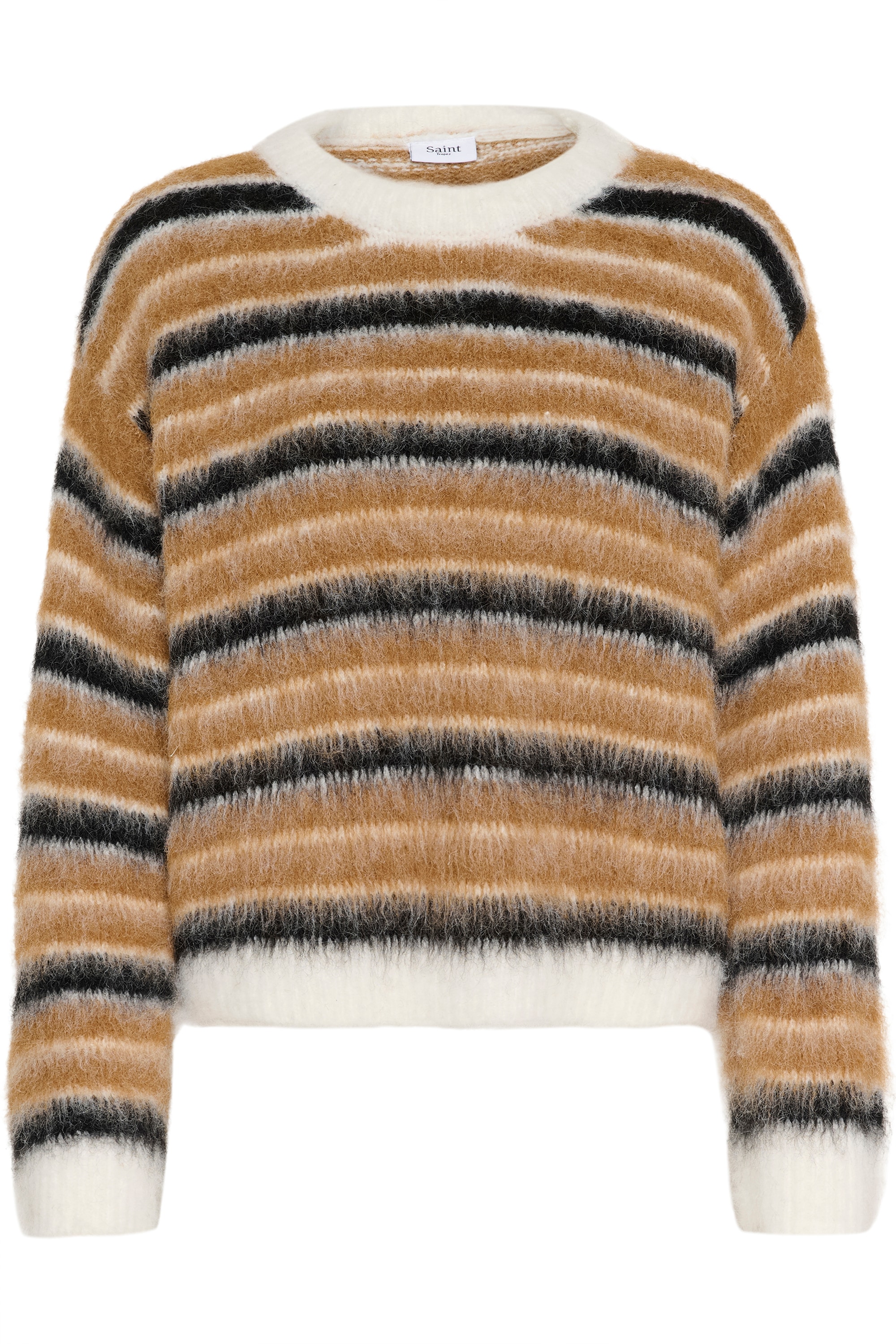 Saint Tropez Strickpullover "Damen Strickpullover OlmaSZ"