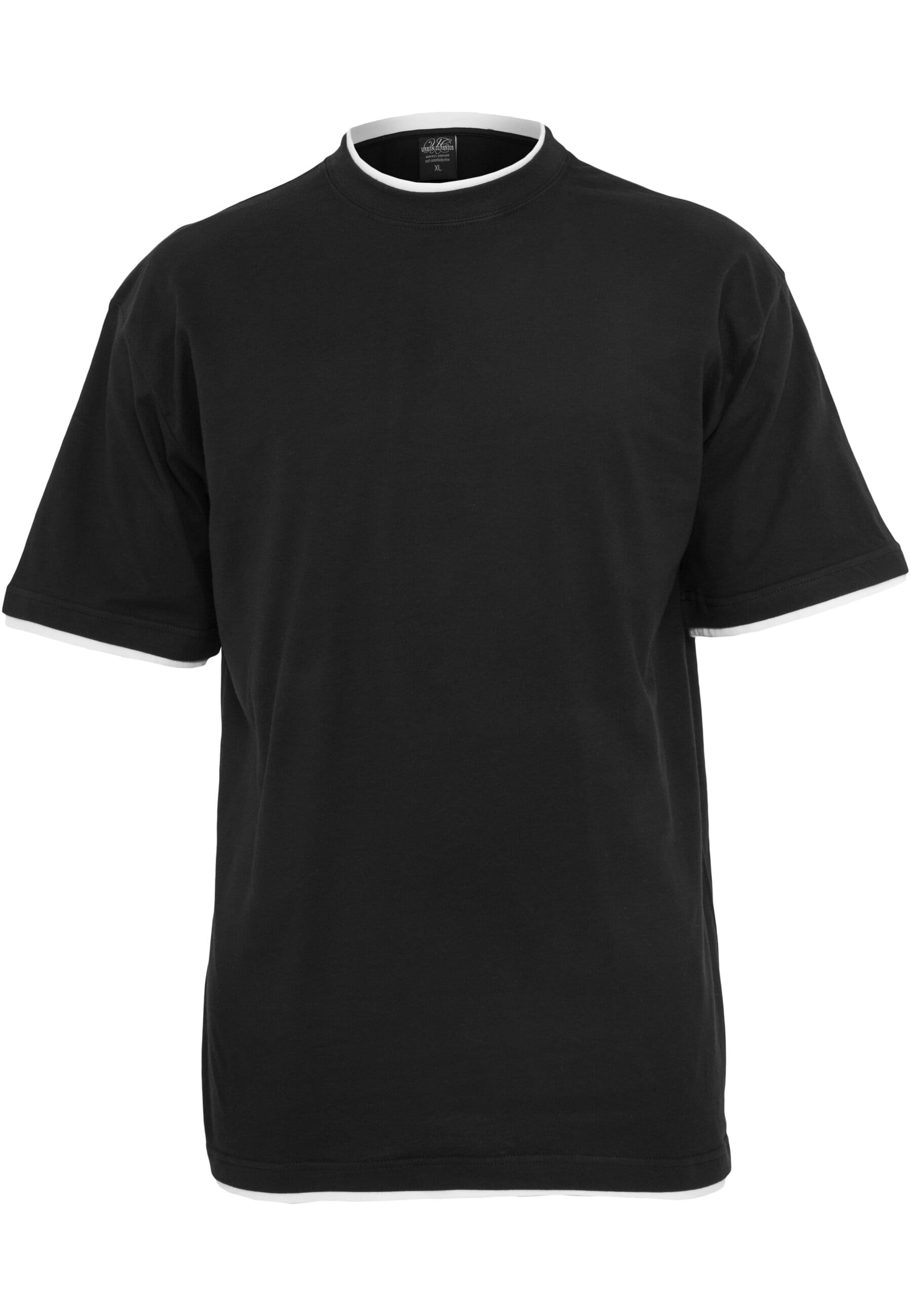 URBAN CLASSICS Kurzarmshirt "Urban Classics Herren Contrast Tall Tee" 1 Stk günstig online kaufen