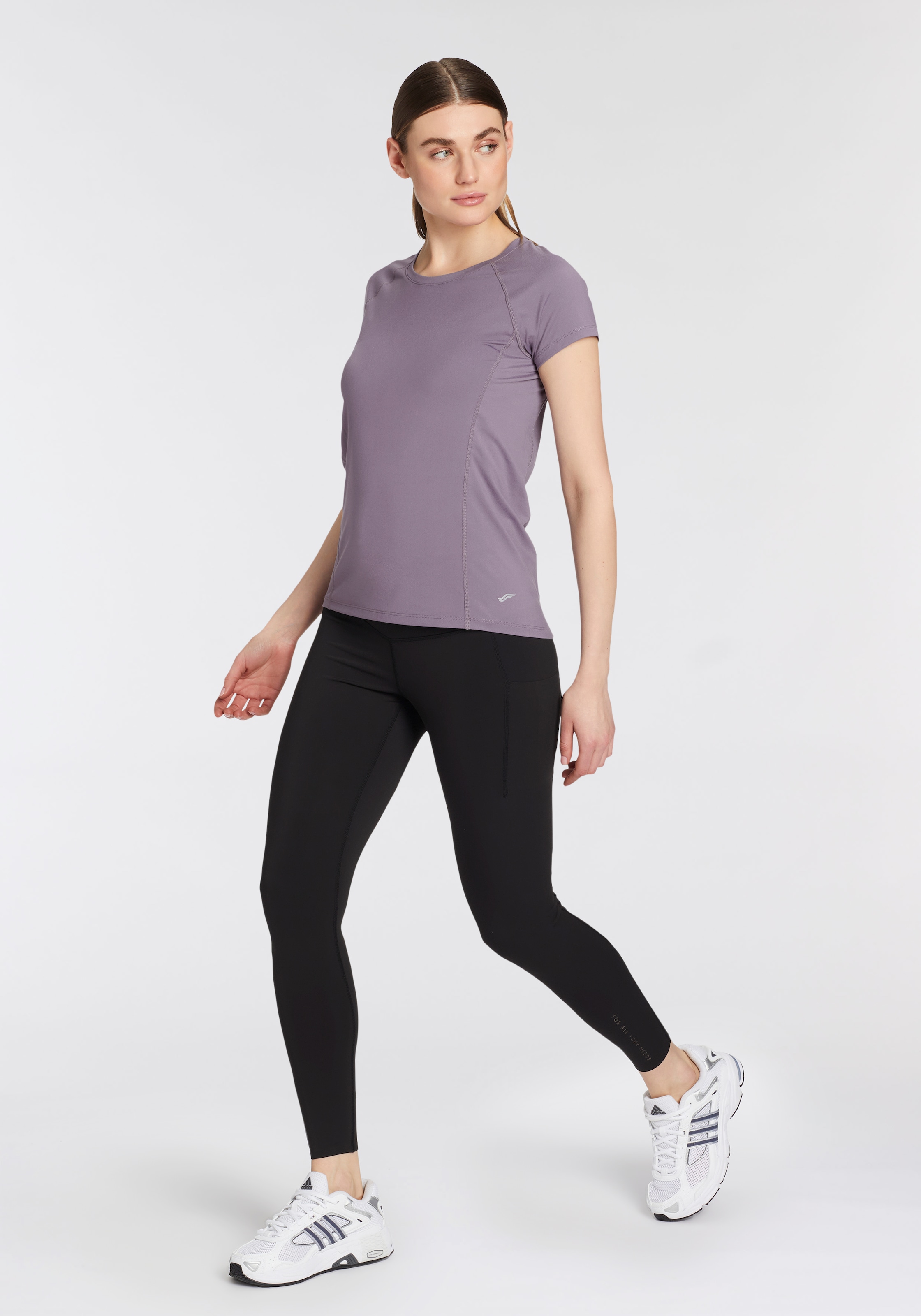 FAYN SPORTS Funktionsshirt »Double Pack Essential«, (Packung, 2 tlg., 2er-Pack), Kurzarm, Rundhalsausschnitt, aus Polyester und Elasthan