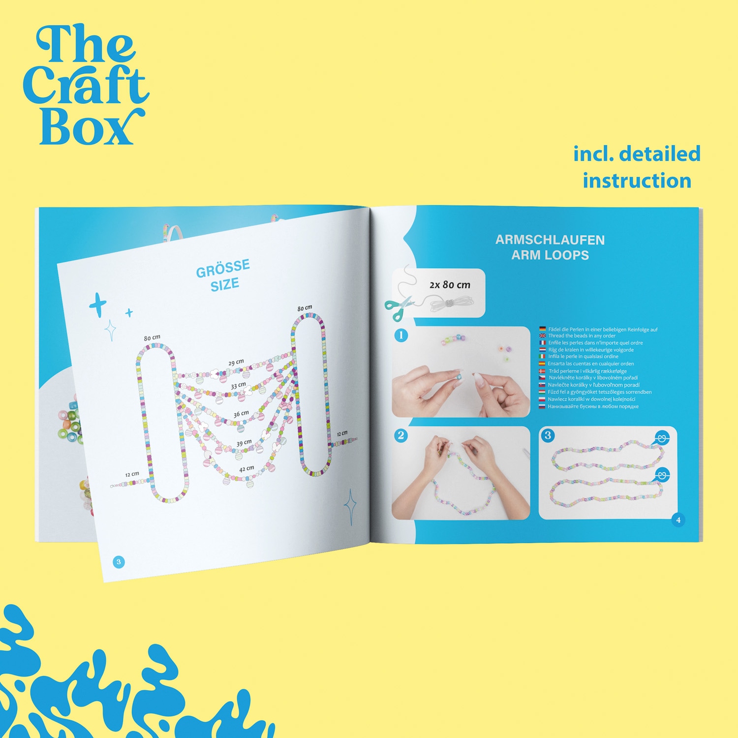 Lena® Kreativset »The Craft Box, DIY Festival Top«