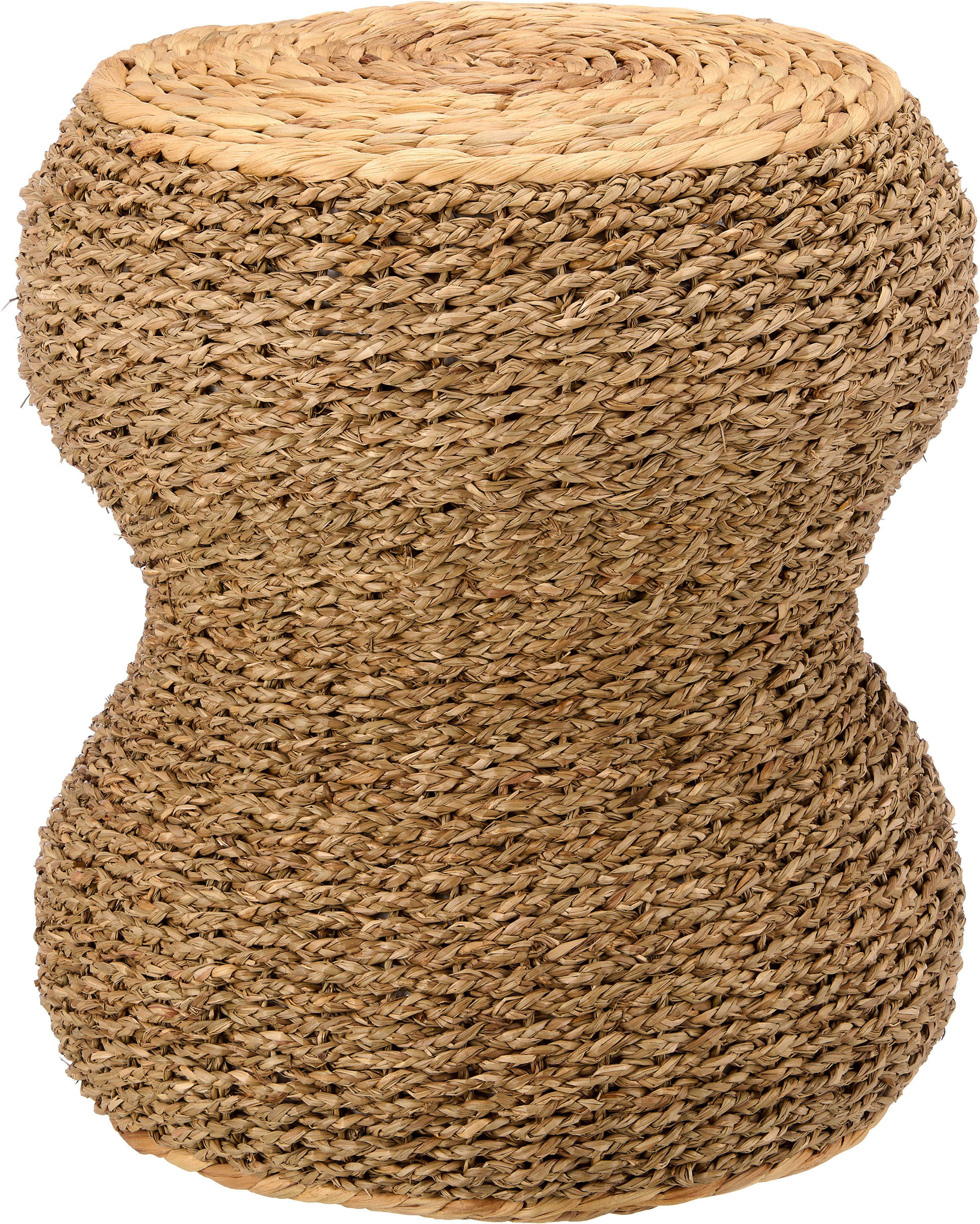 Creativ home Sitzhocker "Pouf" 1 Stk. tlg. in geschwungener Form