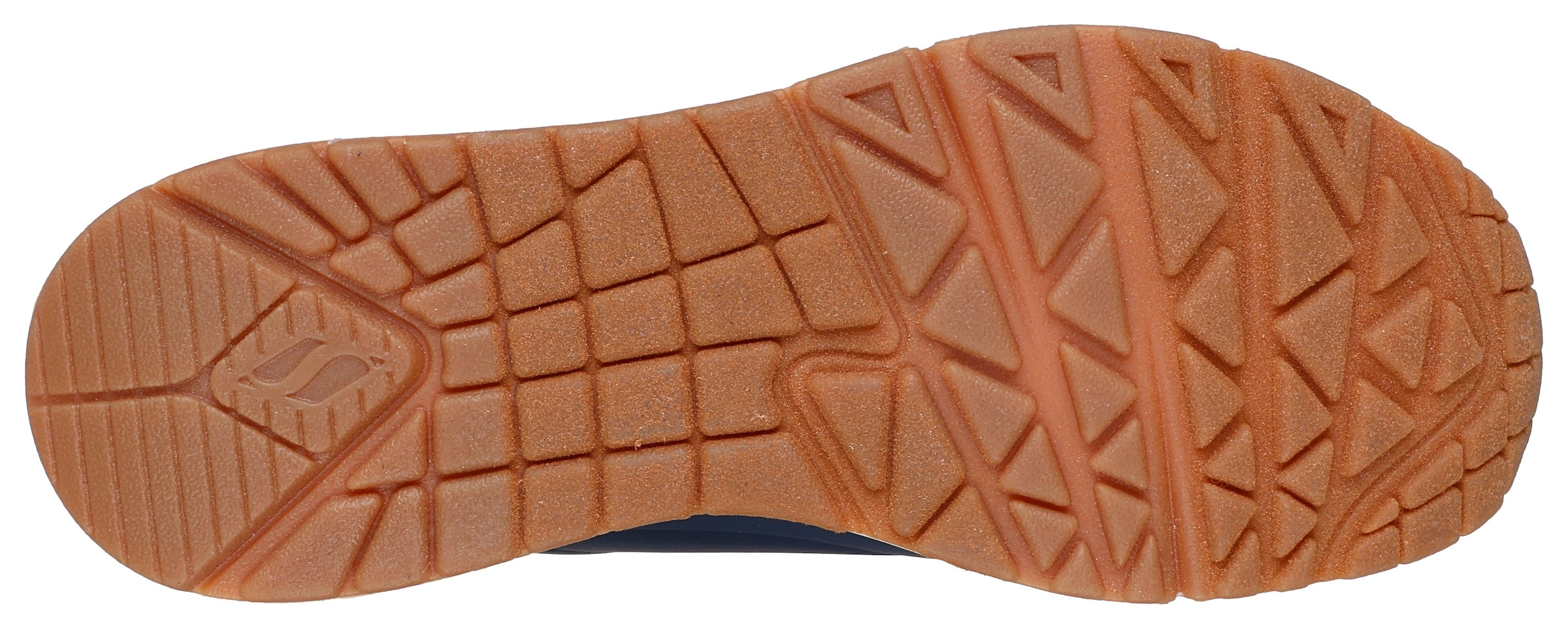 Skechers Sneaker »UNO GOLDEN AIR«, Freizeitschuh, Halbschuh, Schnürschuh mit Metallic-Einsatz