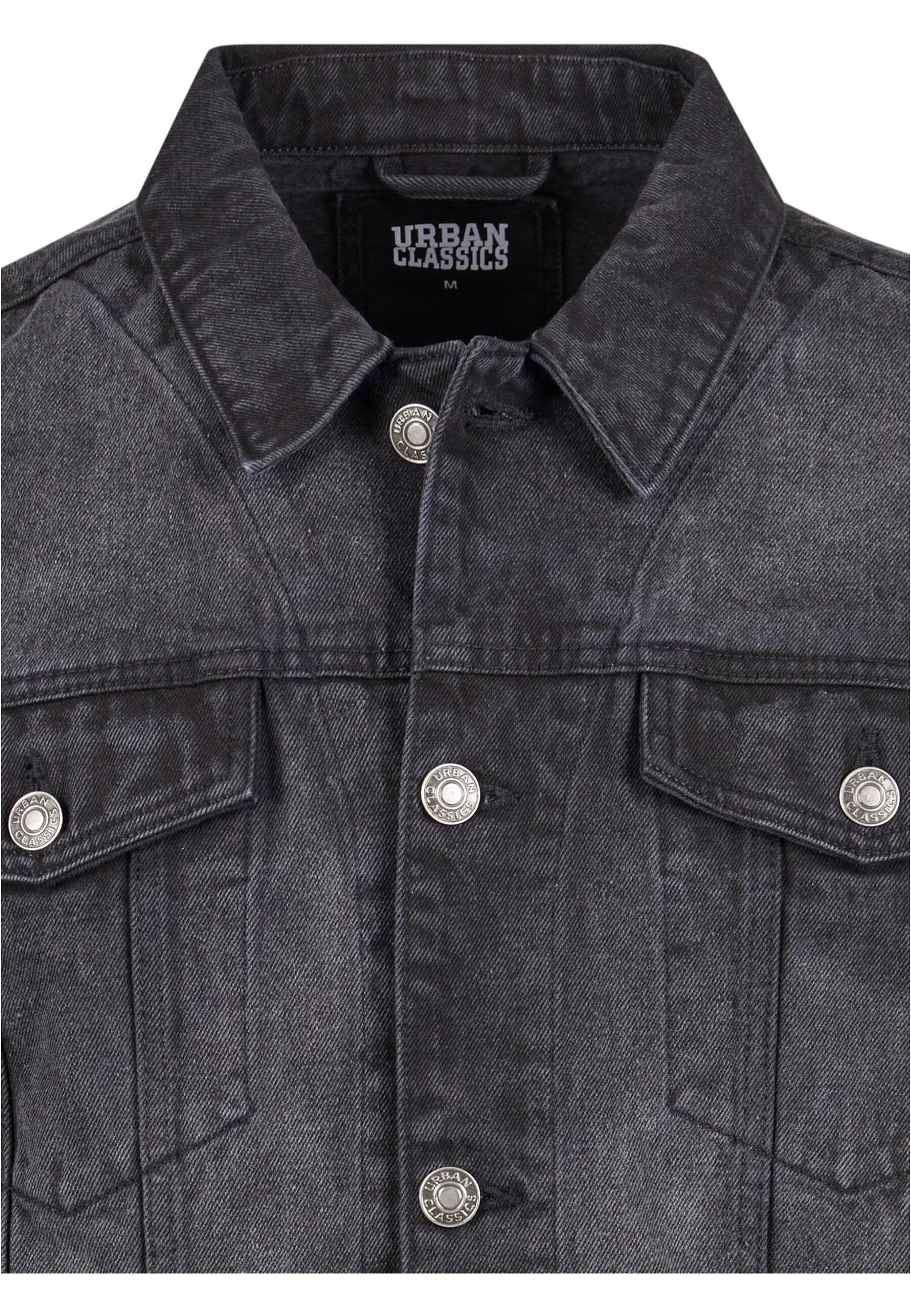 URBAN CLASSICS Jeansjacke »Urban Classics Herren Heavy Ounce Boxy Denim Jacket«, (1 St.), ohne Kapuze