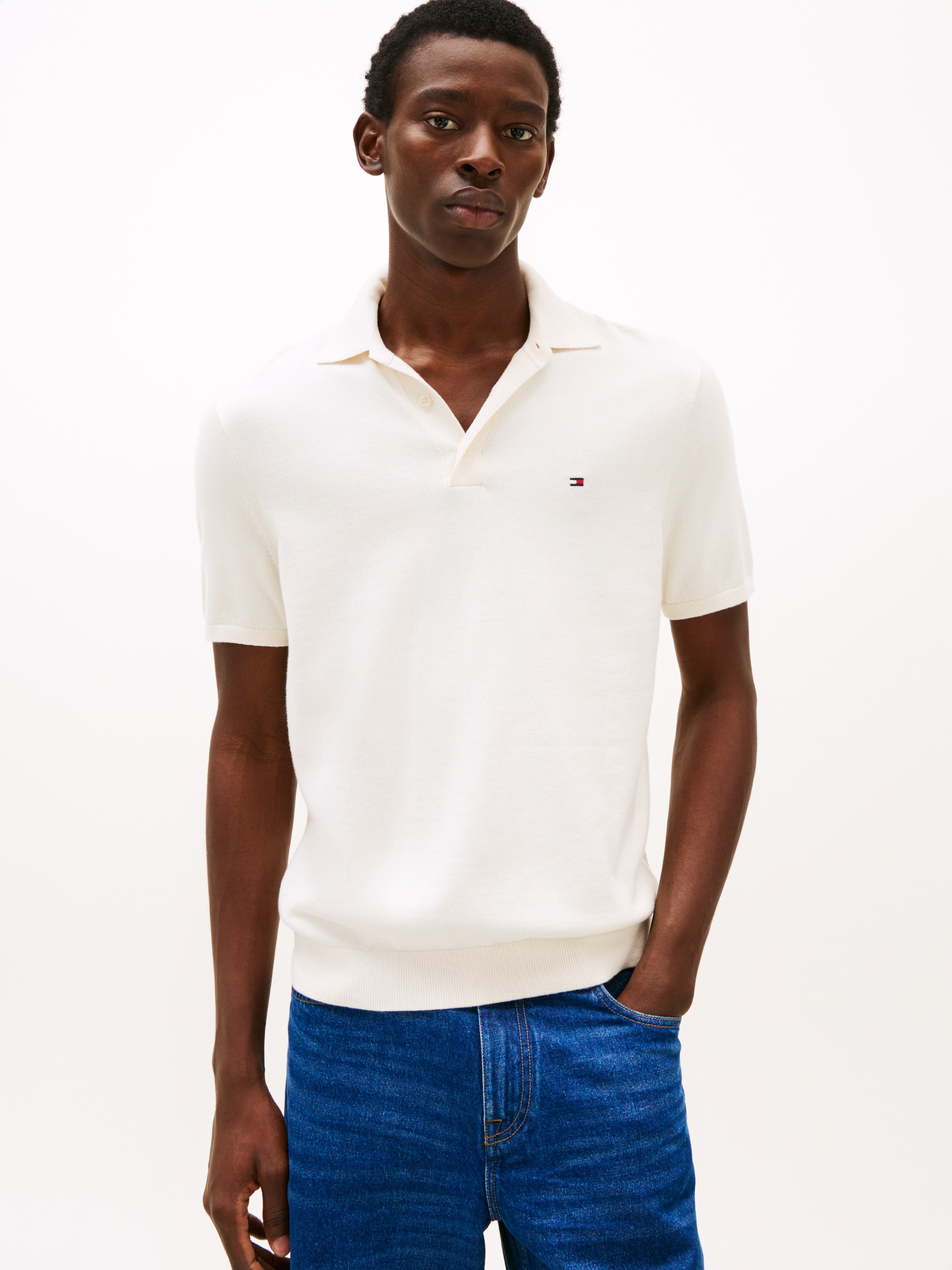 Tommy Hilfiger Poloshirt "ESSENTIAL COTTON KNITTED POLO" günstig online kaufen