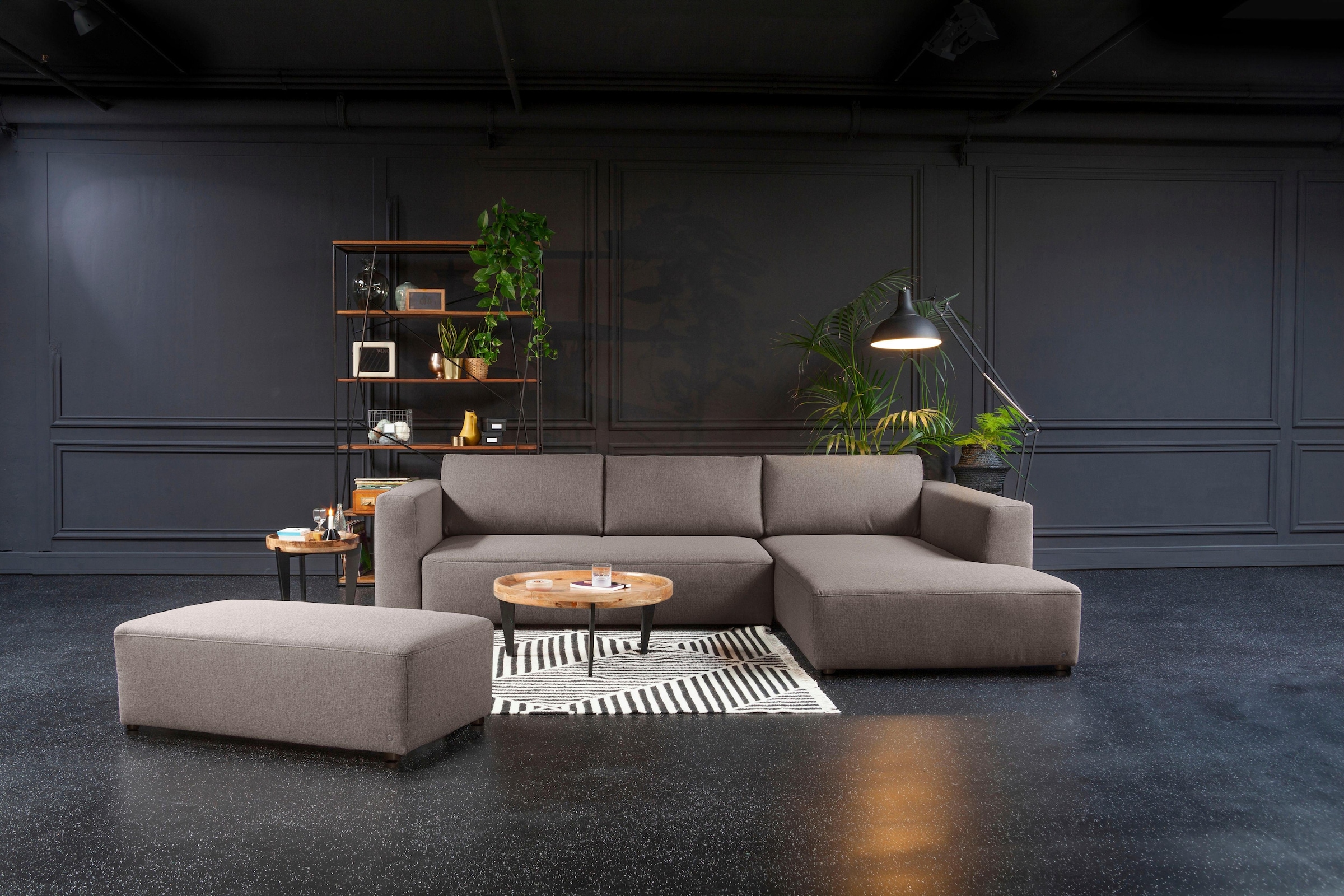 TOM TAILOR HOME Ecksofa »HEAVEN STYLE M«, aus der COLORS COLLECTION, wahlweise mit Bettfunktion & Bettkasten