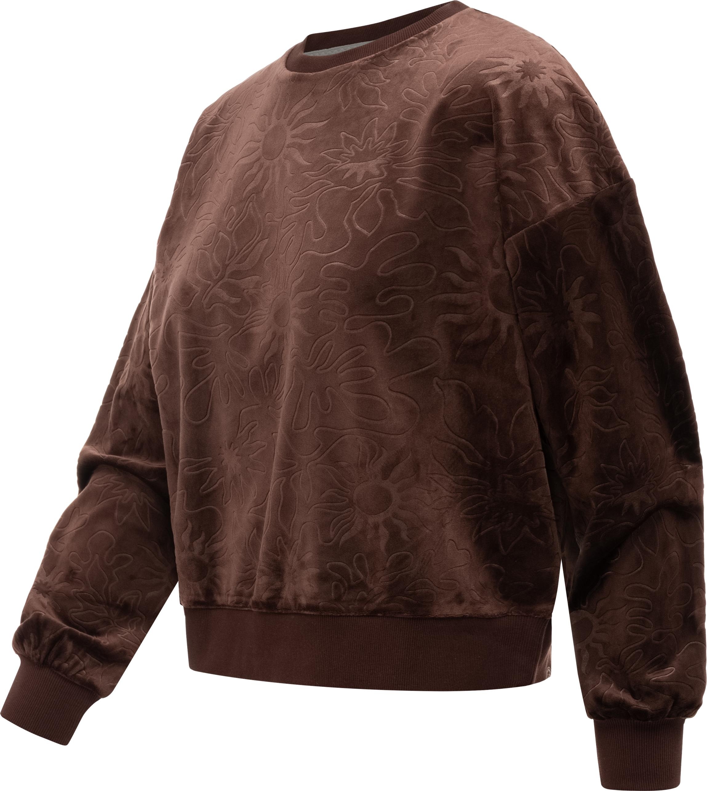 Ragwear Sweater "Wuss Embossed", kuschelig weiches oversized Sweatshirt günstig online kaufen