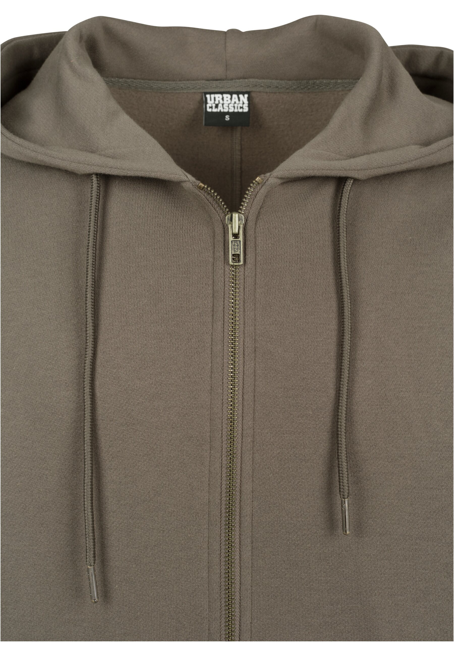 URBAN CLASSICS Sweatjacke »Urban Classics Herren Long Sweat Zip Hoody«