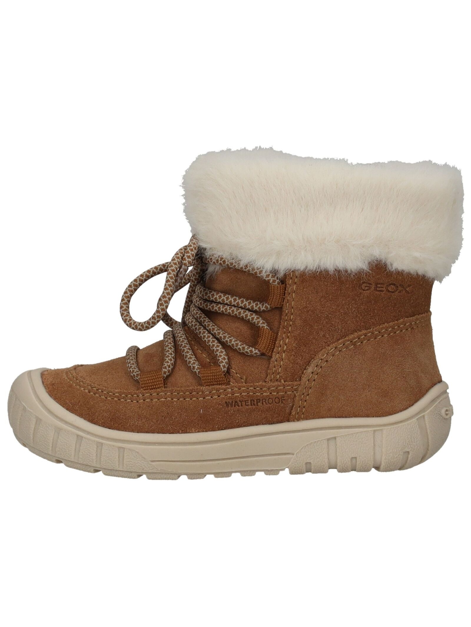 Geox Schnürstiefelette »Geox Stiefelette Leder/Textil«