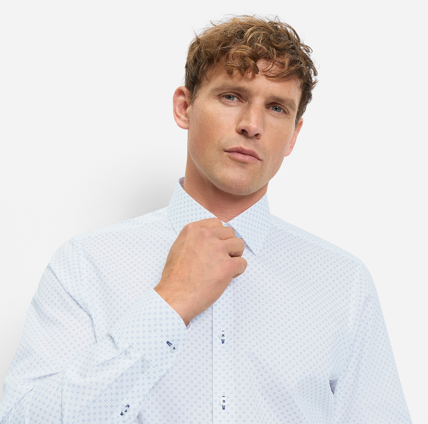 OLYMP Langarmhemd »Level Five« Businesshemd, body fit, Kentkragen