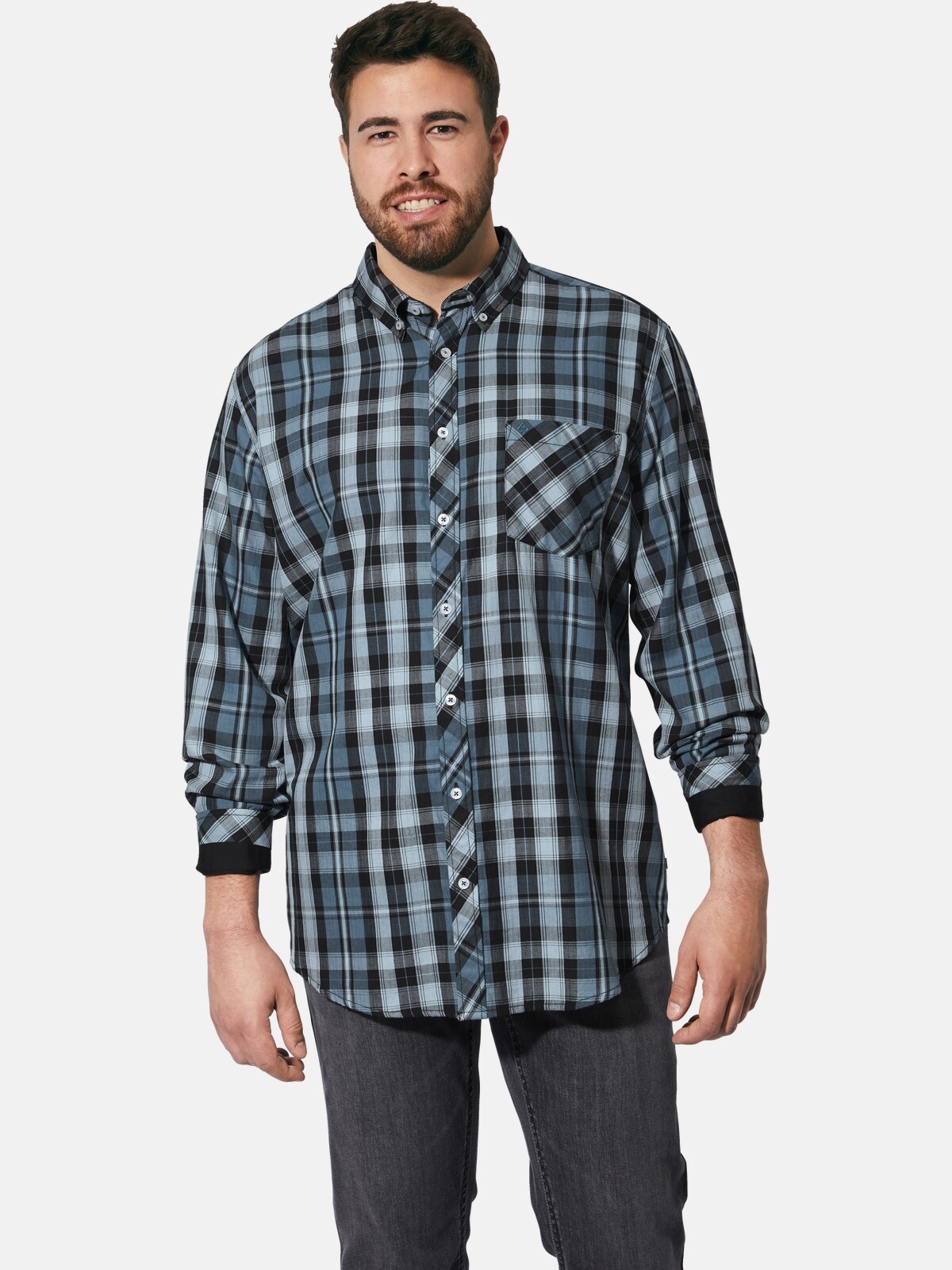 Charles Colby Karohemd "Hemd DUKE PEREGRINE" 1 günstig online kaufen