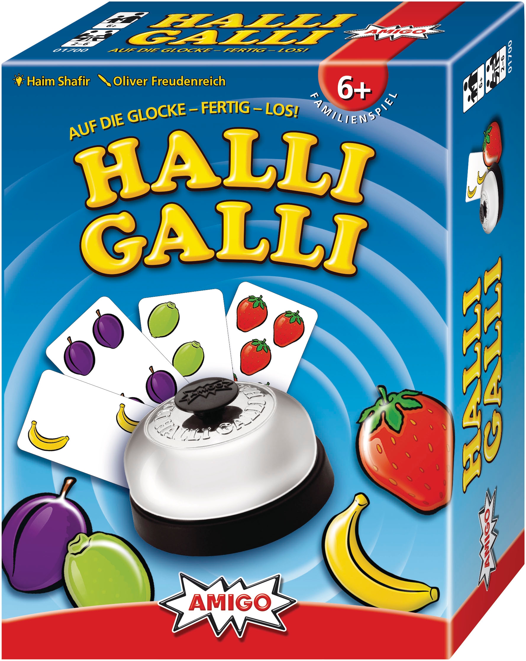 AMIGO Spiel »Halli Galli Auf die Glocke fertig los«