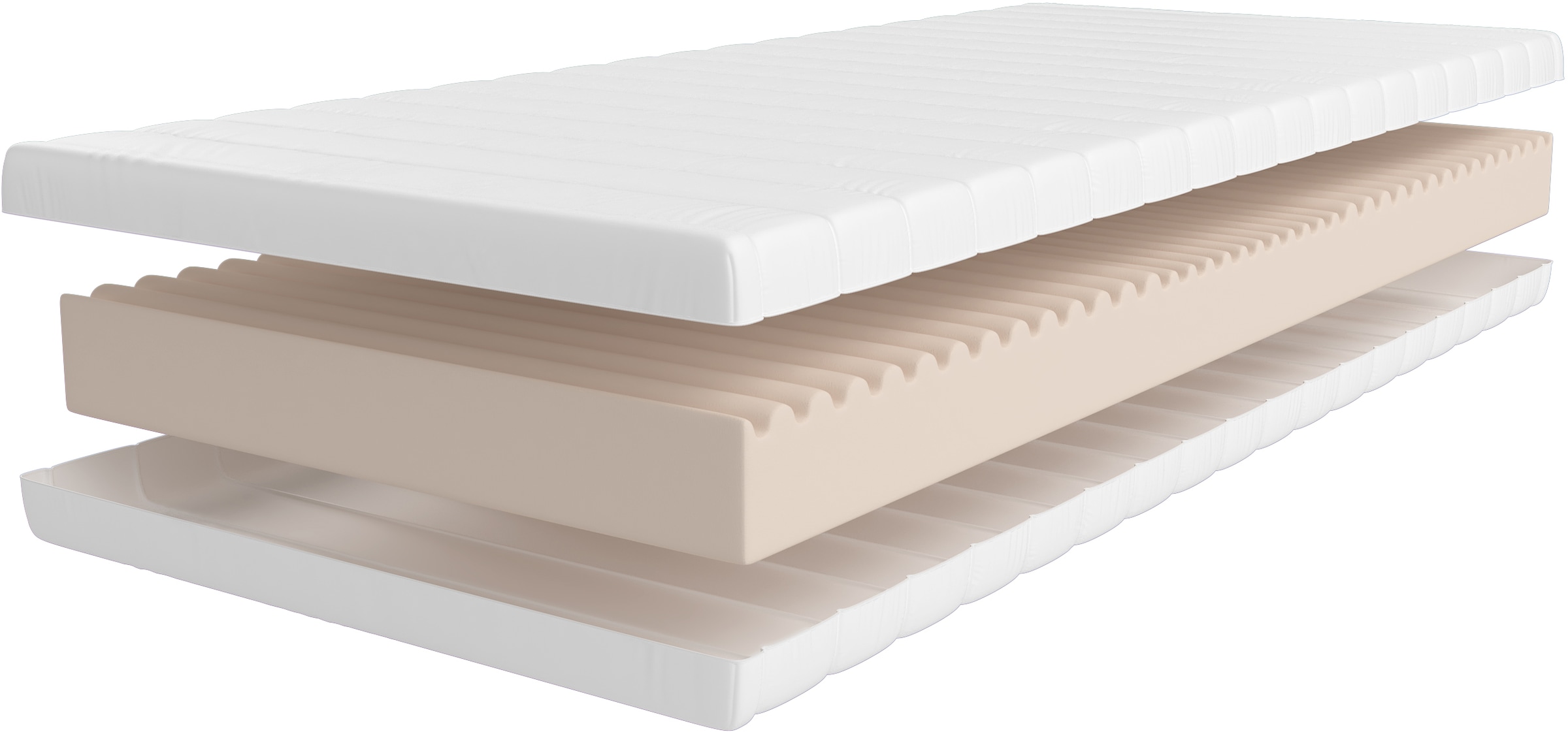 my home Komfortschaummatratze »NEUHEIT: Livja 16, 7-Zonen Matratze 90x200 cm, 140x200 cm & mehr« 16 cm hoch Raumgewicht: 24 kg/m³ 1-tlg., 1 Stk. tlg. Wendematratze, ergonomisch, atmungsaktiv, in 2 Härtegraden