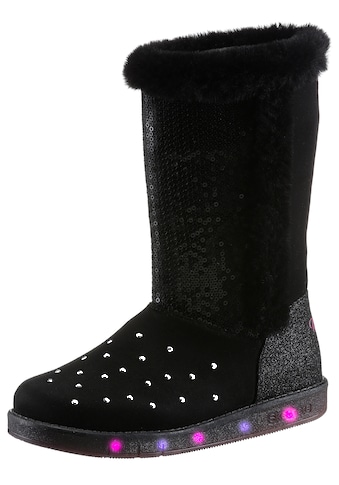 Skechers Kids Winterstiefel su gražiais Glitzerdetai...