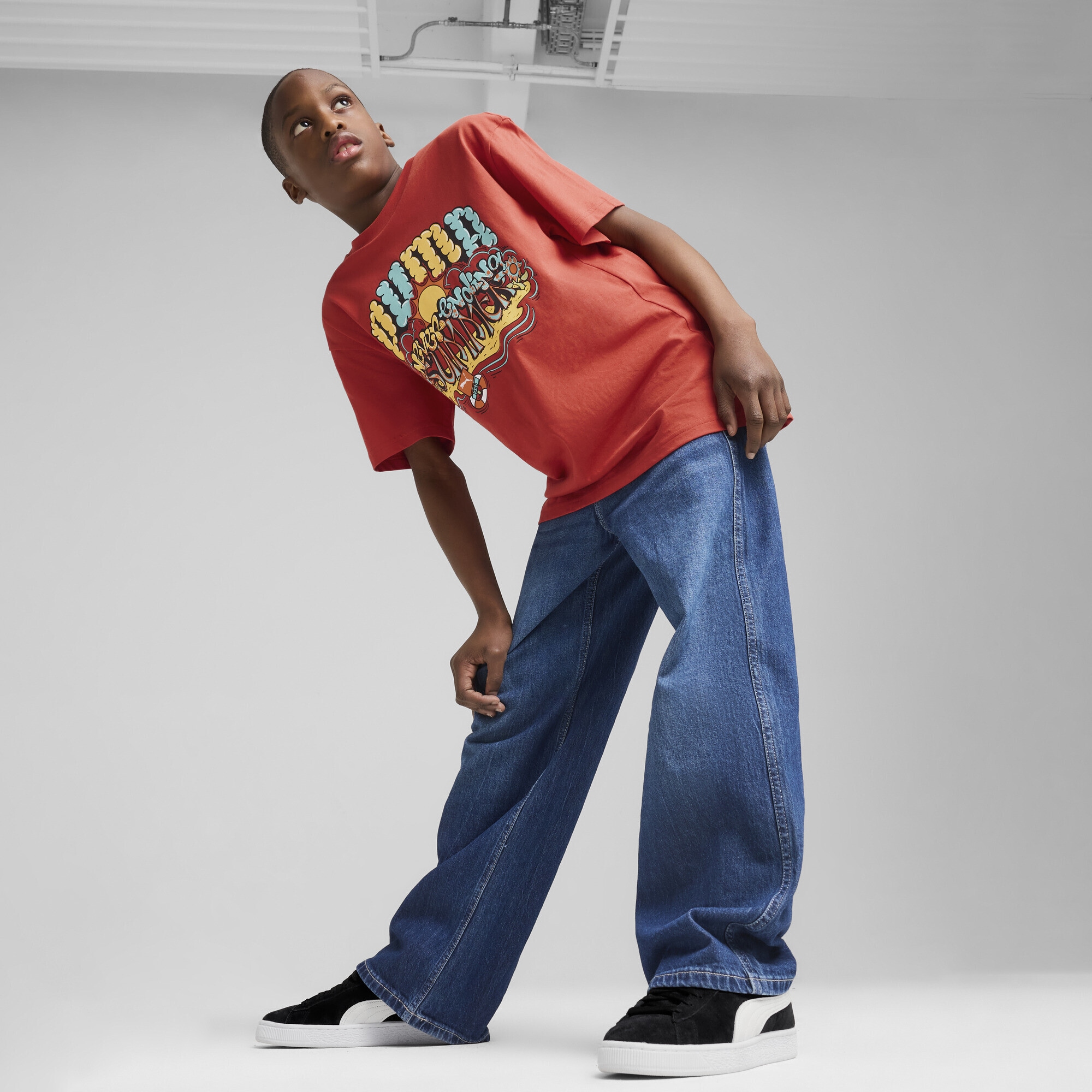 PUMA T-Shirt »Graphics T-Shirt III Jungen«