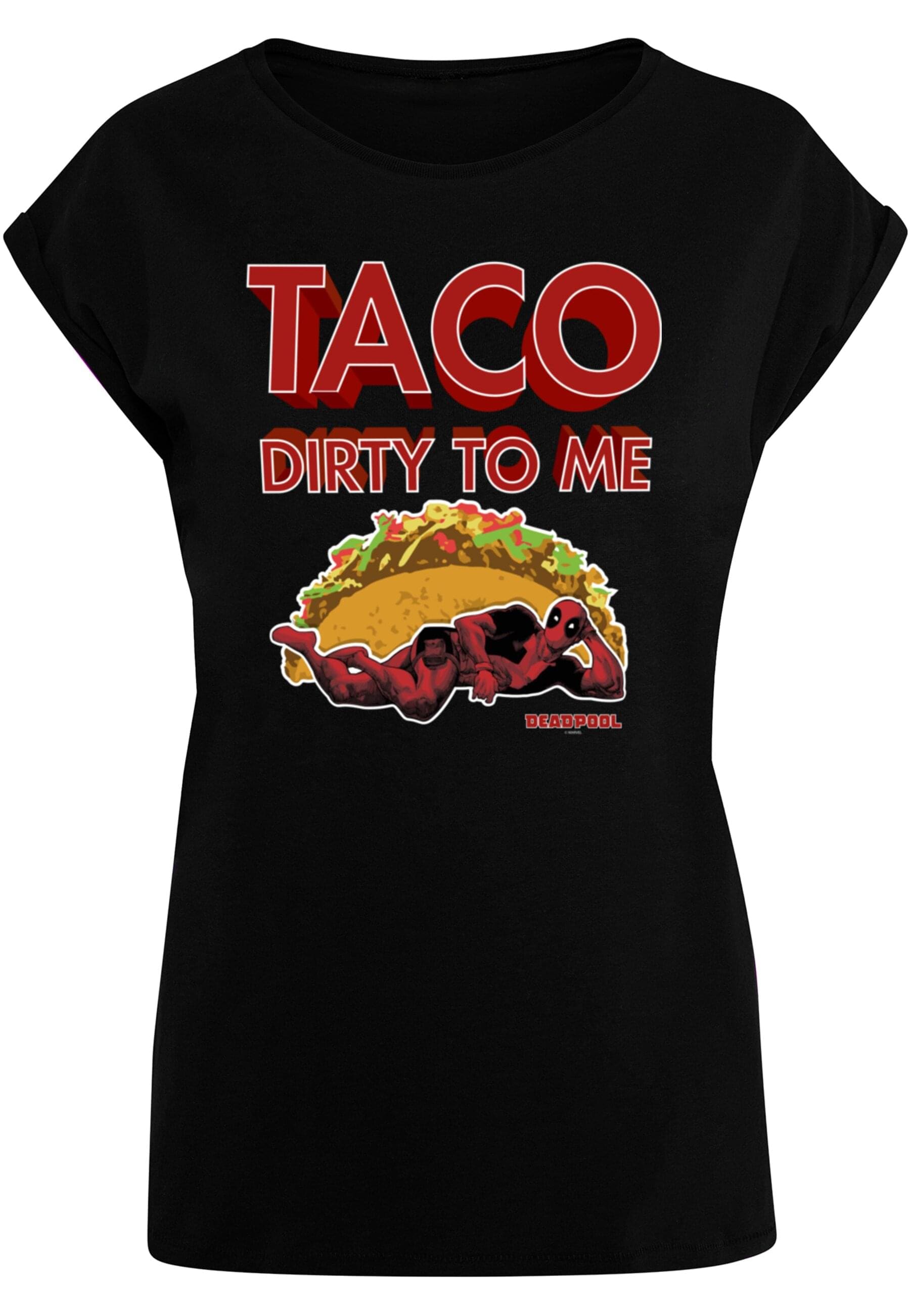 ABSOLUTE CULT T-Shirt "ABSOLUTE CULT Damen Ladies Deadpool - Taco Dirty To günstig online kaufen