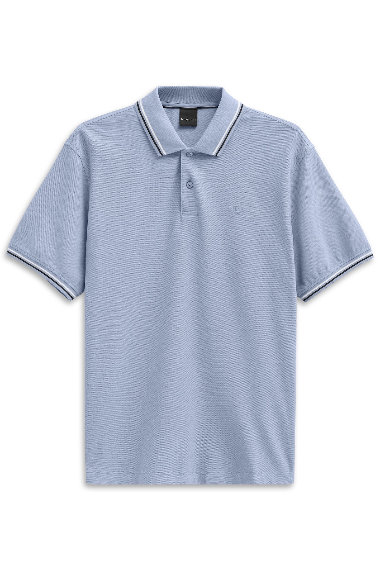 bugatti Poloshirt "Modern Fit", Basic Essential aus Baumwolle günstig online kaufen