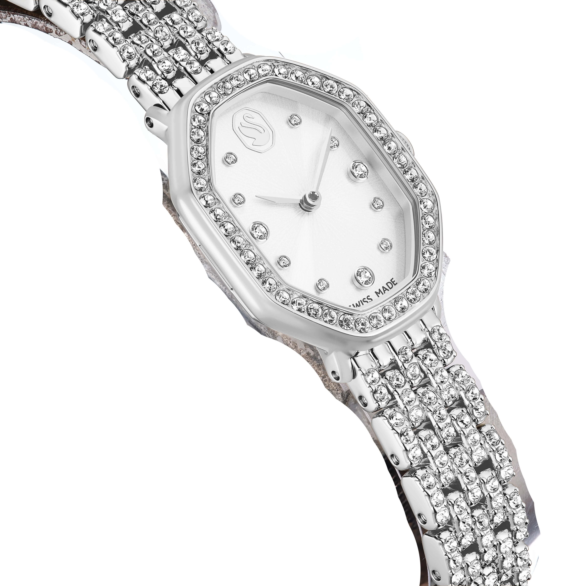 Swarovski Quarzuhr »DEXTERA« Armbanduhr, Damenuhr, Swiss Made, Edelstahlarmband, analog