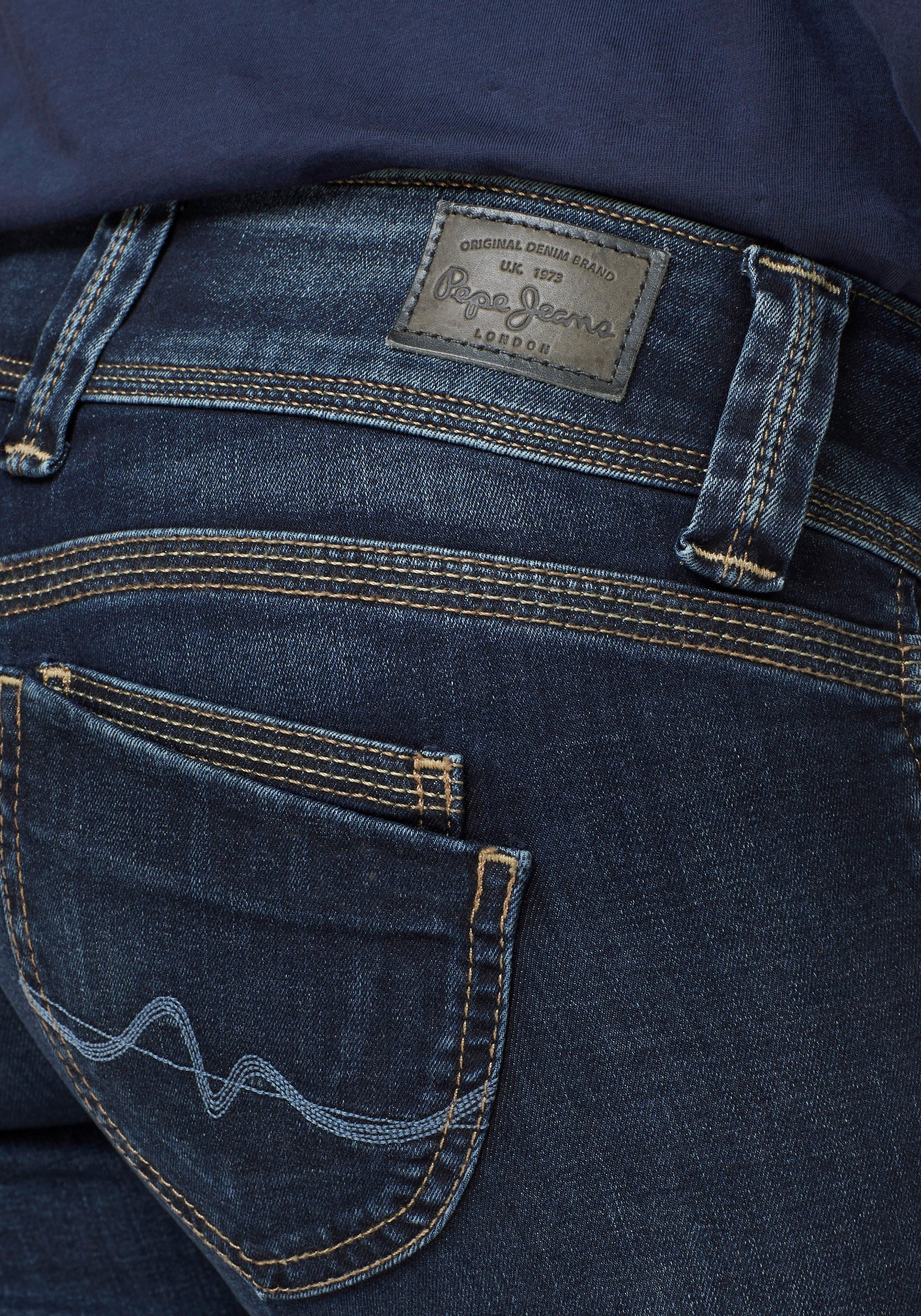 »VENUS«, BAUR Jeans Pepe Badge Regular-fit-Jeans mit für | bestellen