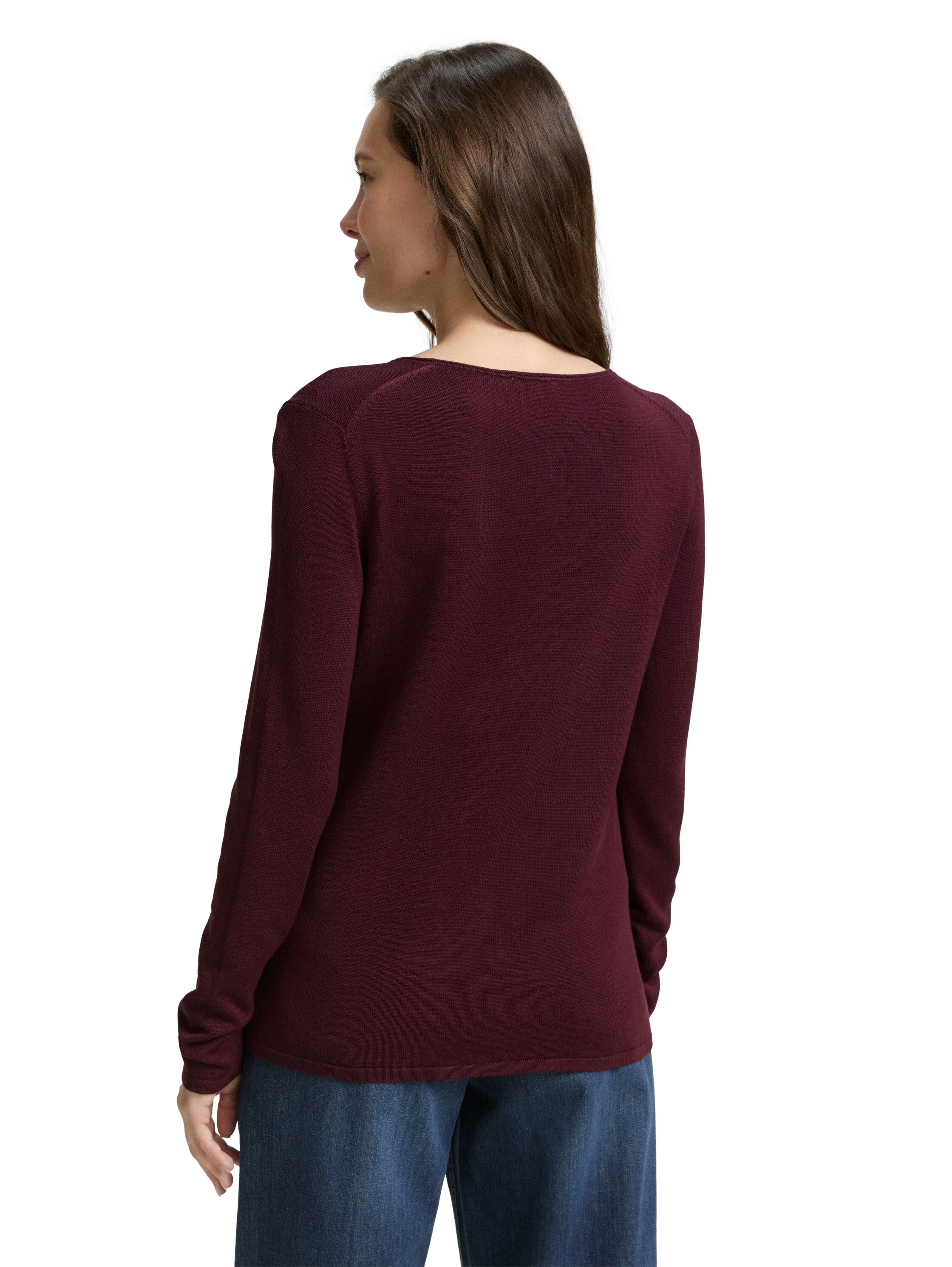 TOM TAILOR V-Ausschnitt-Pullover günstig online kaufen