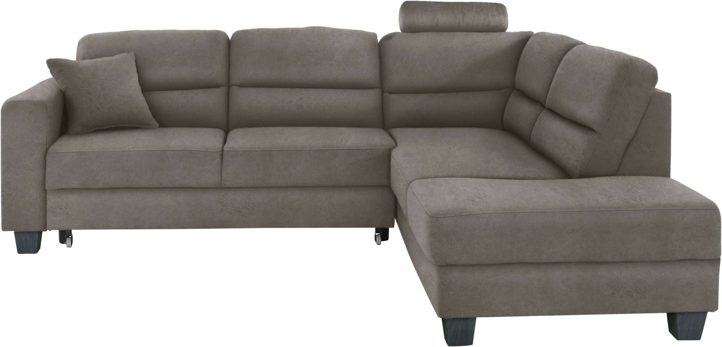 TRENDMANUFAKTUR Ecksofa "Chamber, zeitlos&modern, hoher Sitzkomfort, Breite günstig online kaufen