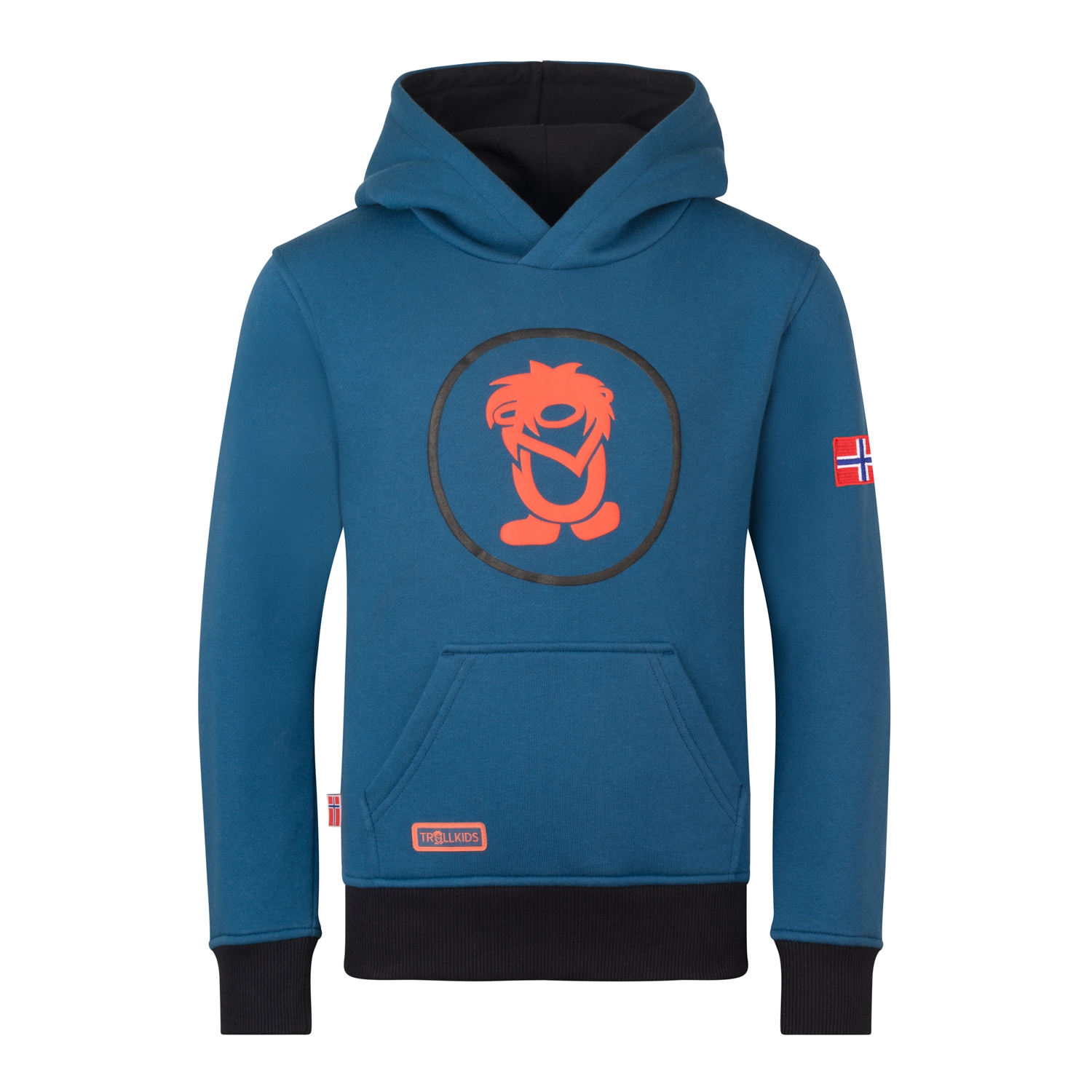 TROLLKIDS "KIDS TROLL SWEATER", mit Kängurutasche, Langarm-Design, bedruckte oder unifarbene Optik