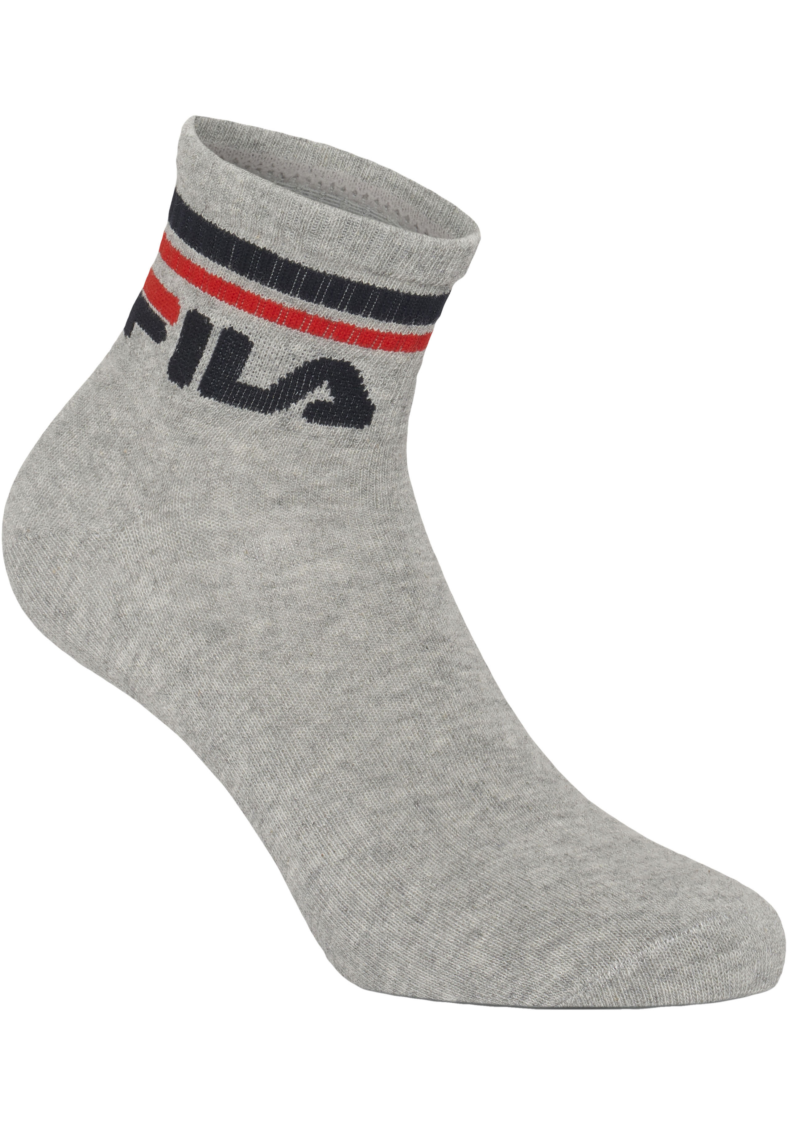 Thumbnail - Fila Kurzsocken "UNISEX QUARTER PLAIN SOCKS", (6 Paar), mit Logo-Schriftzug