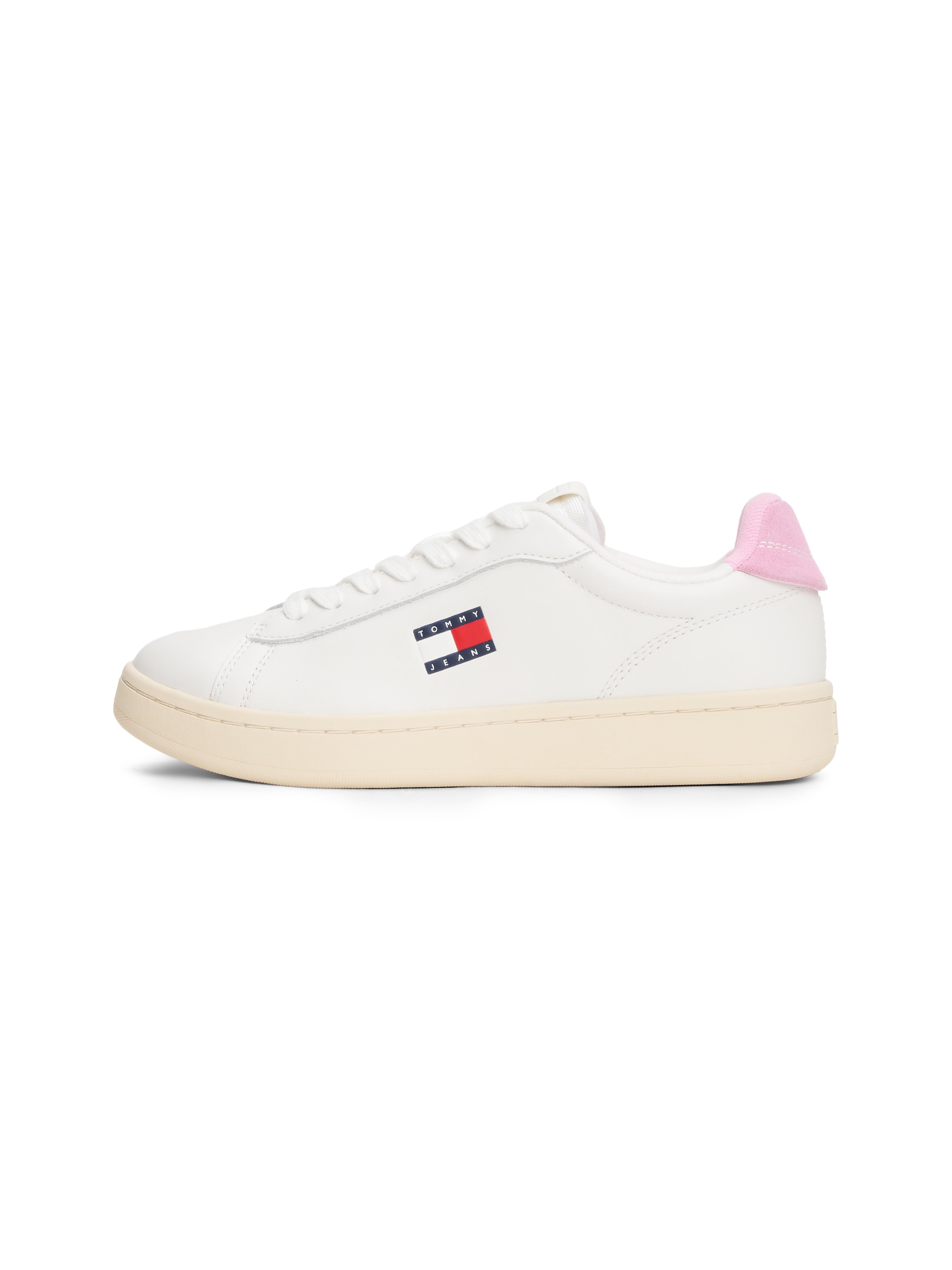 Tommy Jeans Plateausneaker »ARCHIVE' 98«, Freizeitschuh, Halbschuh, Schnürschuh, mit Logoaufnäher an der Zunge
