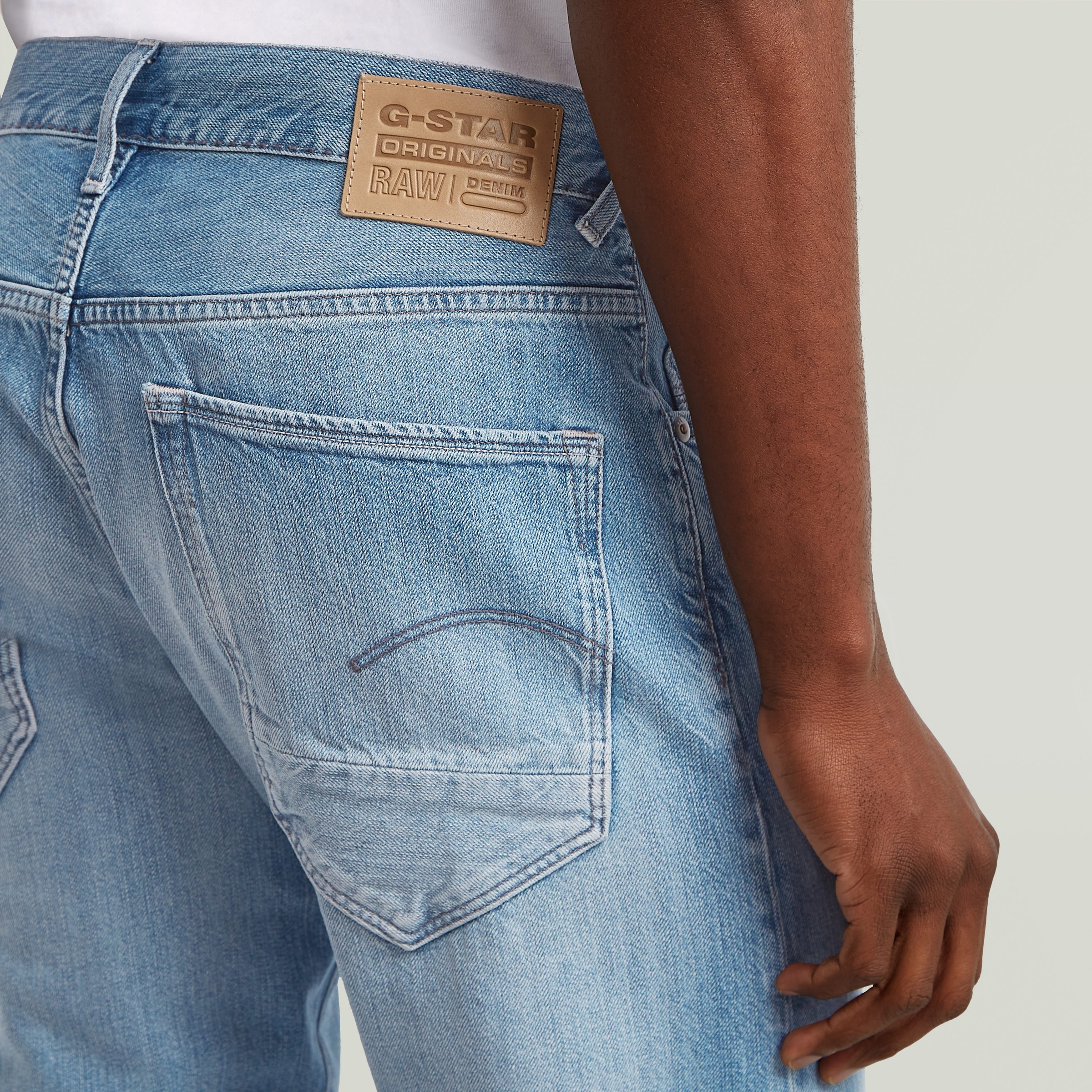 G-star Jean Morry Fwd Regular Tapered Faded Rhine Blue 29 Homme 3