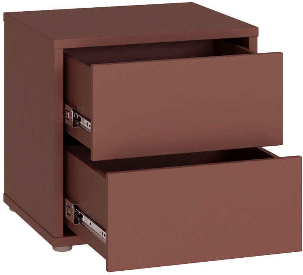 FORTE Nachtkommode »Alice Springs« Schubkästen mit Vollauszug, Push to Open