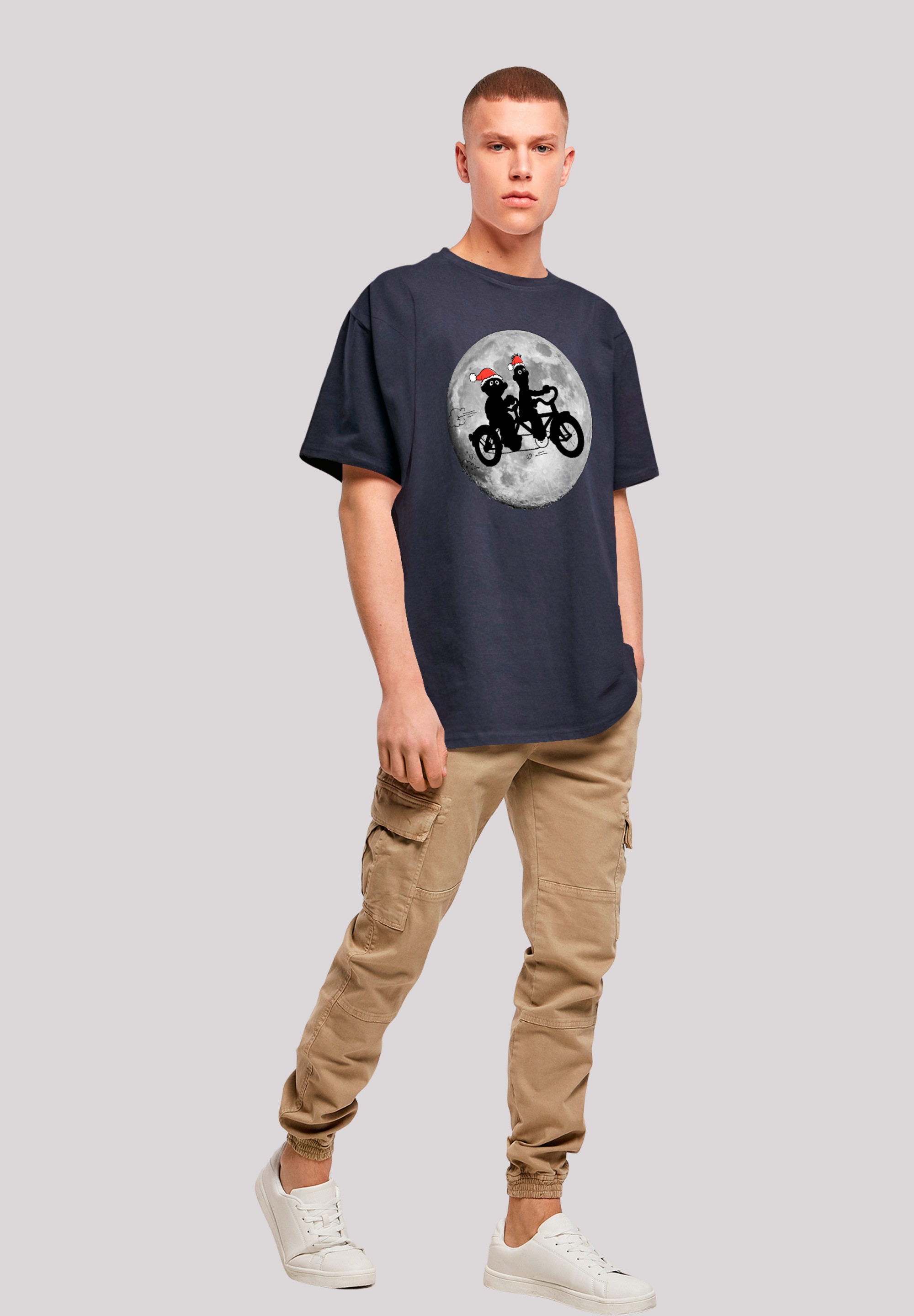 F4NT4STIC T-Shirt »Sesamstrasse Ernie & Bert Weihnachten«, Premium Qualität