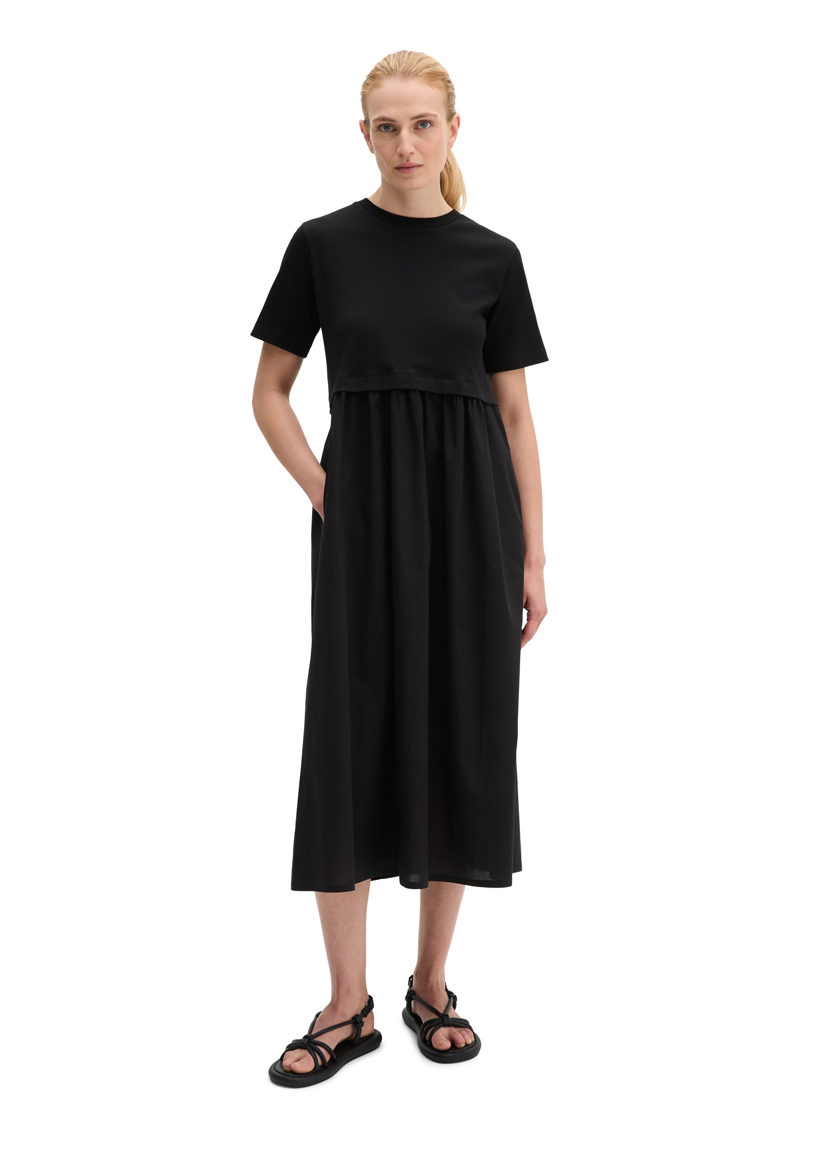 Marc O'Polo Jerseykleid »aus Material-Mix«