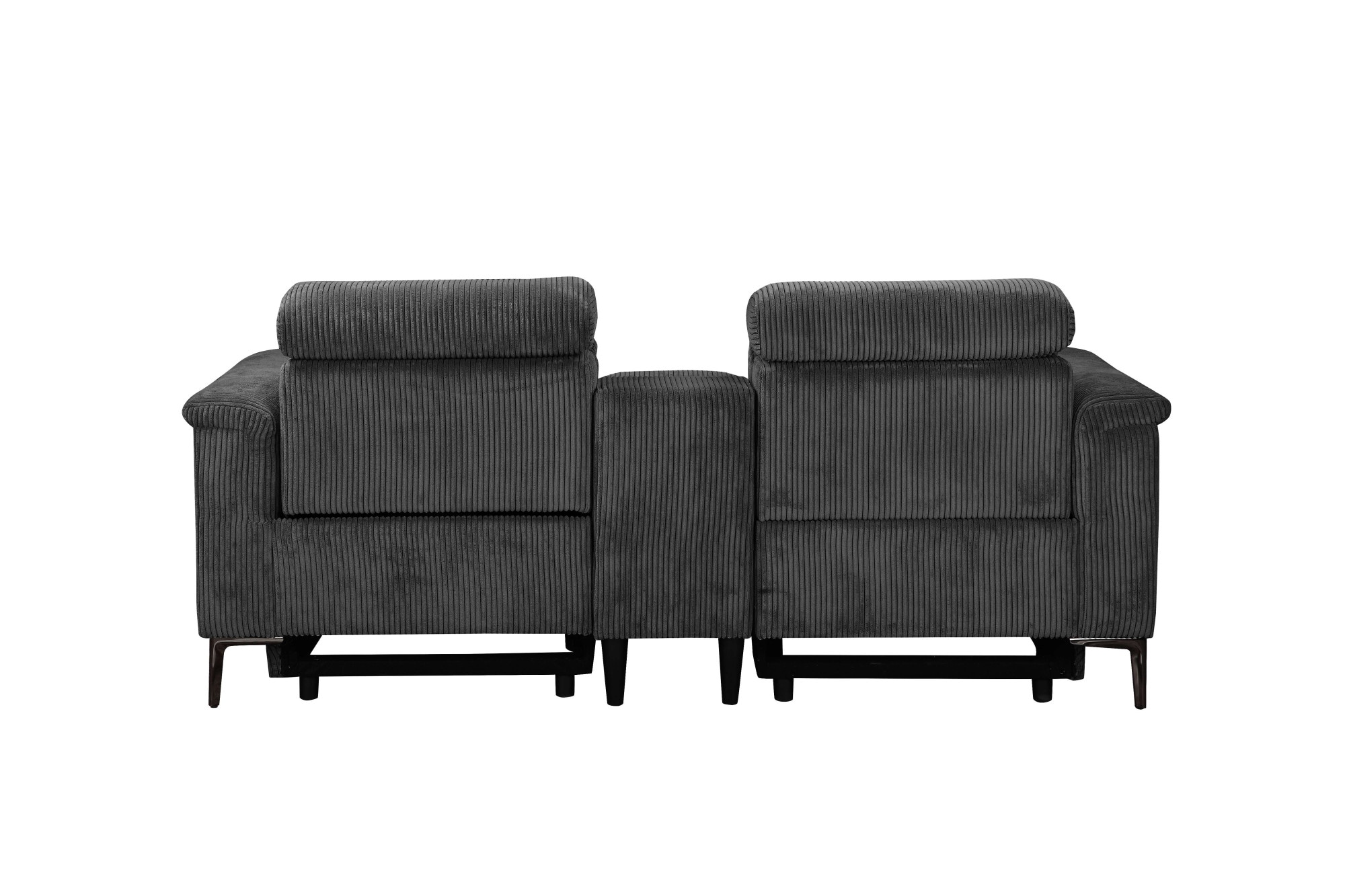 Places of Style 2-Sitzer »Lund in Cord, 2er-Kinosofa, TV-Sessel, Multimedia-Sofa, USB-A,«, m. elektrischer o. manueller Relaxfunktion, Getränkehalter u. Staufach