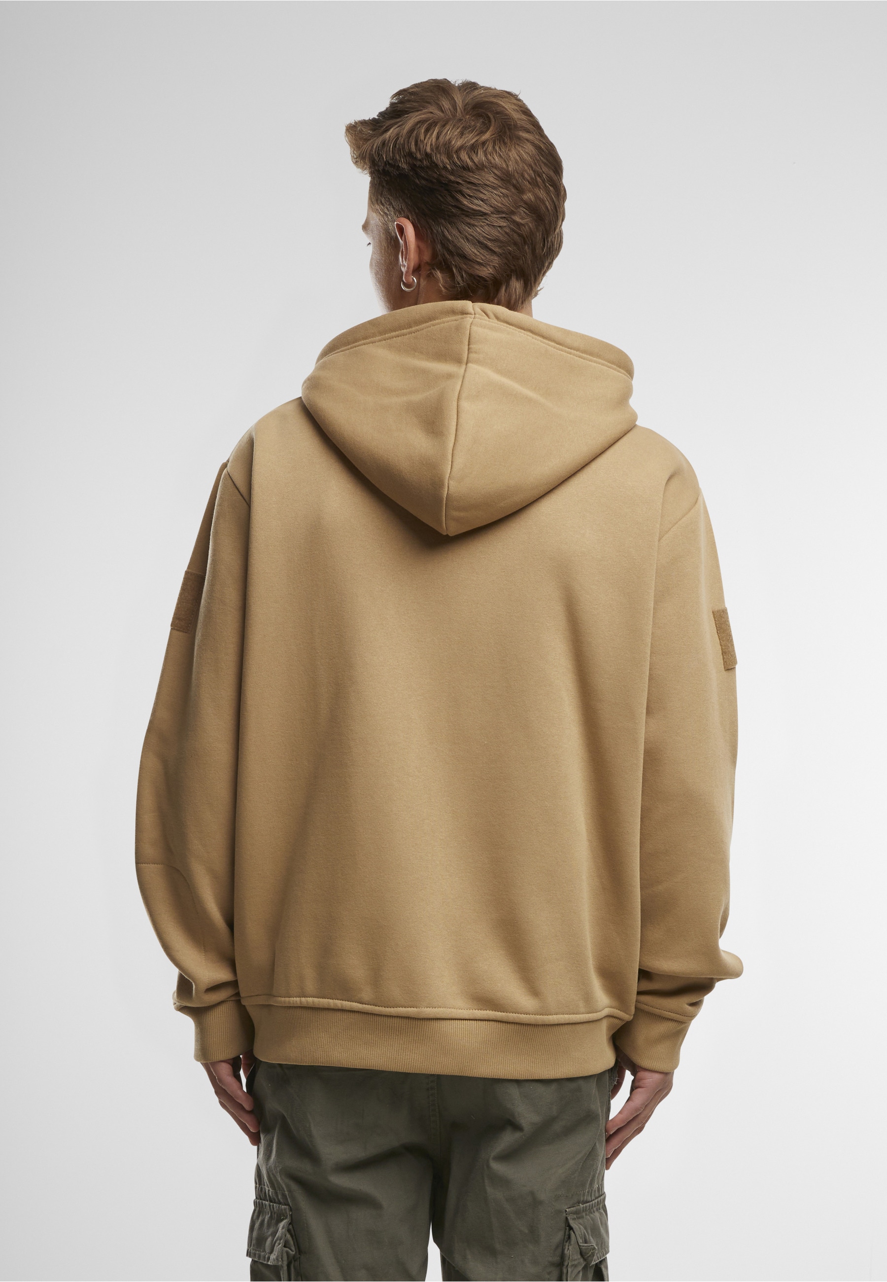 Brandit Bomberjacke »Brandit Tactical Sweat Jacket« 1 Stk. tlg. mit Kapuze