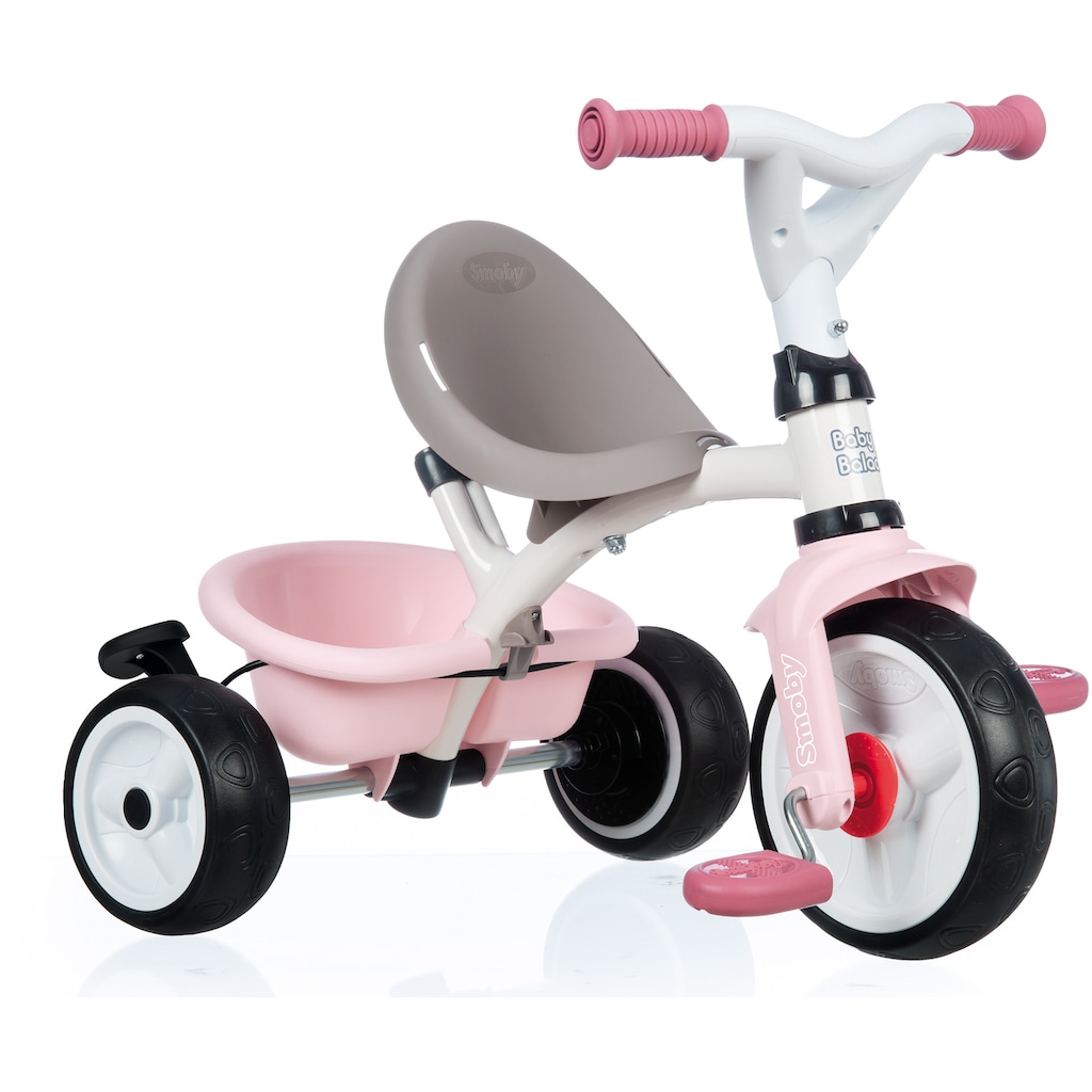 Smoby Dreirad »Baby Balade Plus, rosa«, mit Sonnendach; Made in Europe