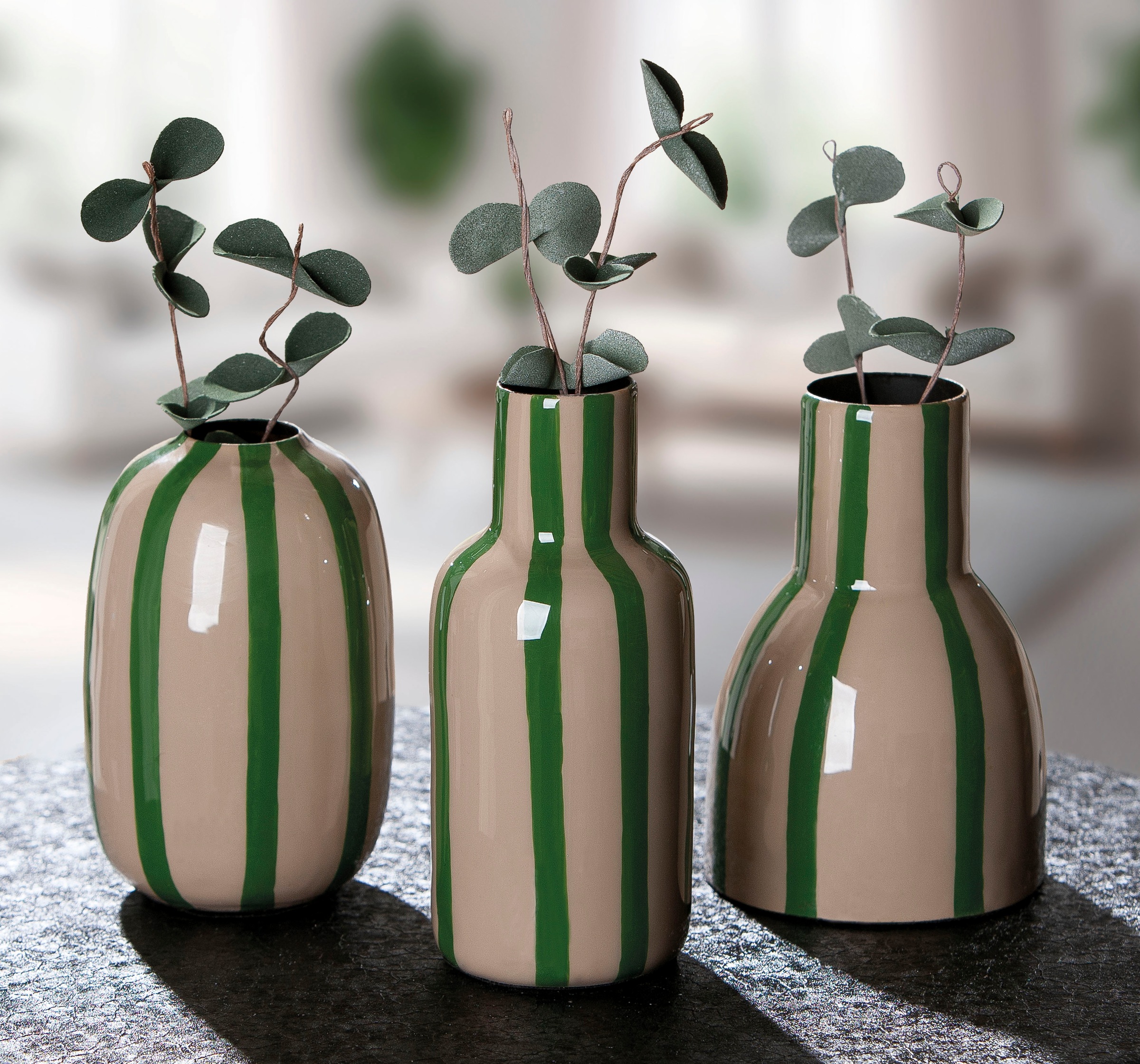s.Oliver Tischvase »3er Set, Deko-Vase, klein, "Piccolo"«, (1 St.)