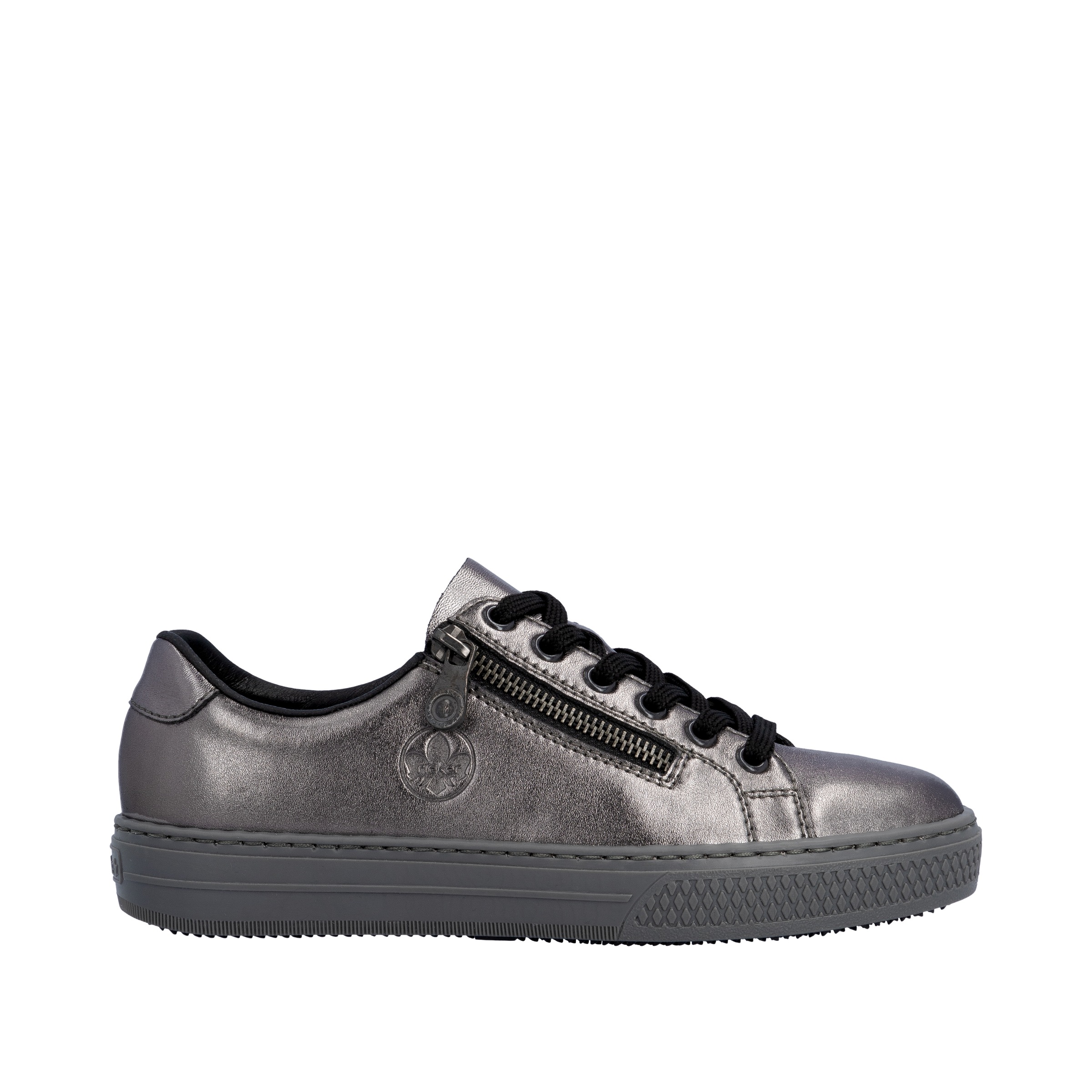 Rieker Sneaker, mit Memosoft-Innensohle, Freizeitschuh, Halbschuh, Schnürschuh