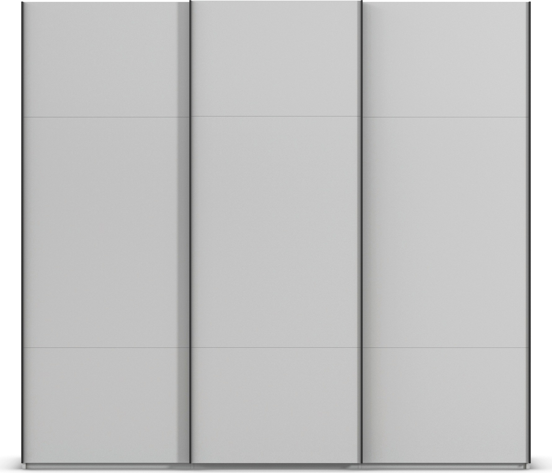 rauch Schwebetürenschrank »Kleiderschrank Schrank Garderobe Schlafzimmerschrank CONTIDO«, (in 3 verschiedenen Ausstattungen BASIC/CLASSIC/PREMIUM), aus hochwertigem Material in 6 Breiten 2 Griff-Farben MADE IN GERMANY