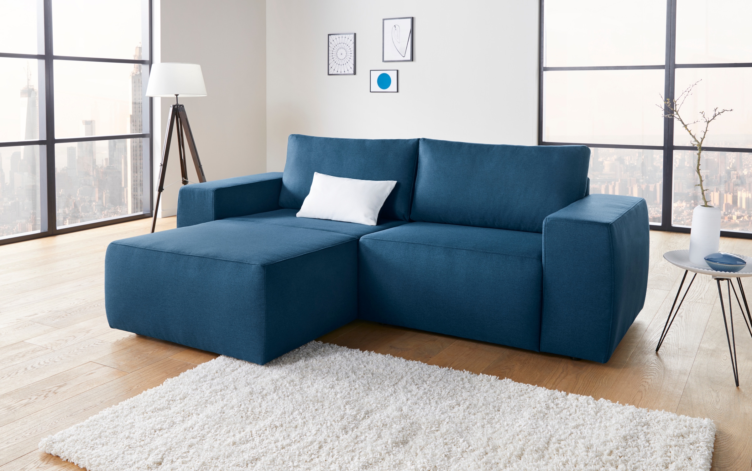 LOOKS by Wolfgang Joop Ecksofa "LooksII kubisch, bequem, strapazierfähige B günstig online kaufen