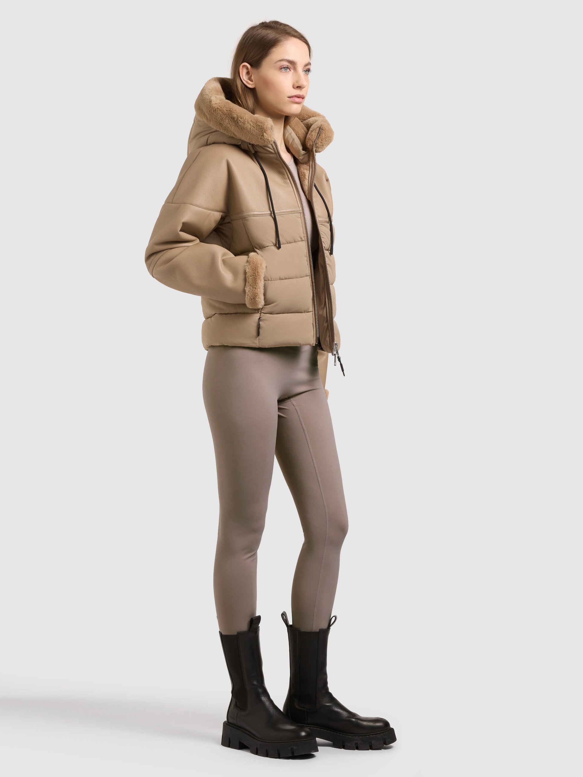 khujo Steppjacke »JHENE« mit Kapuze